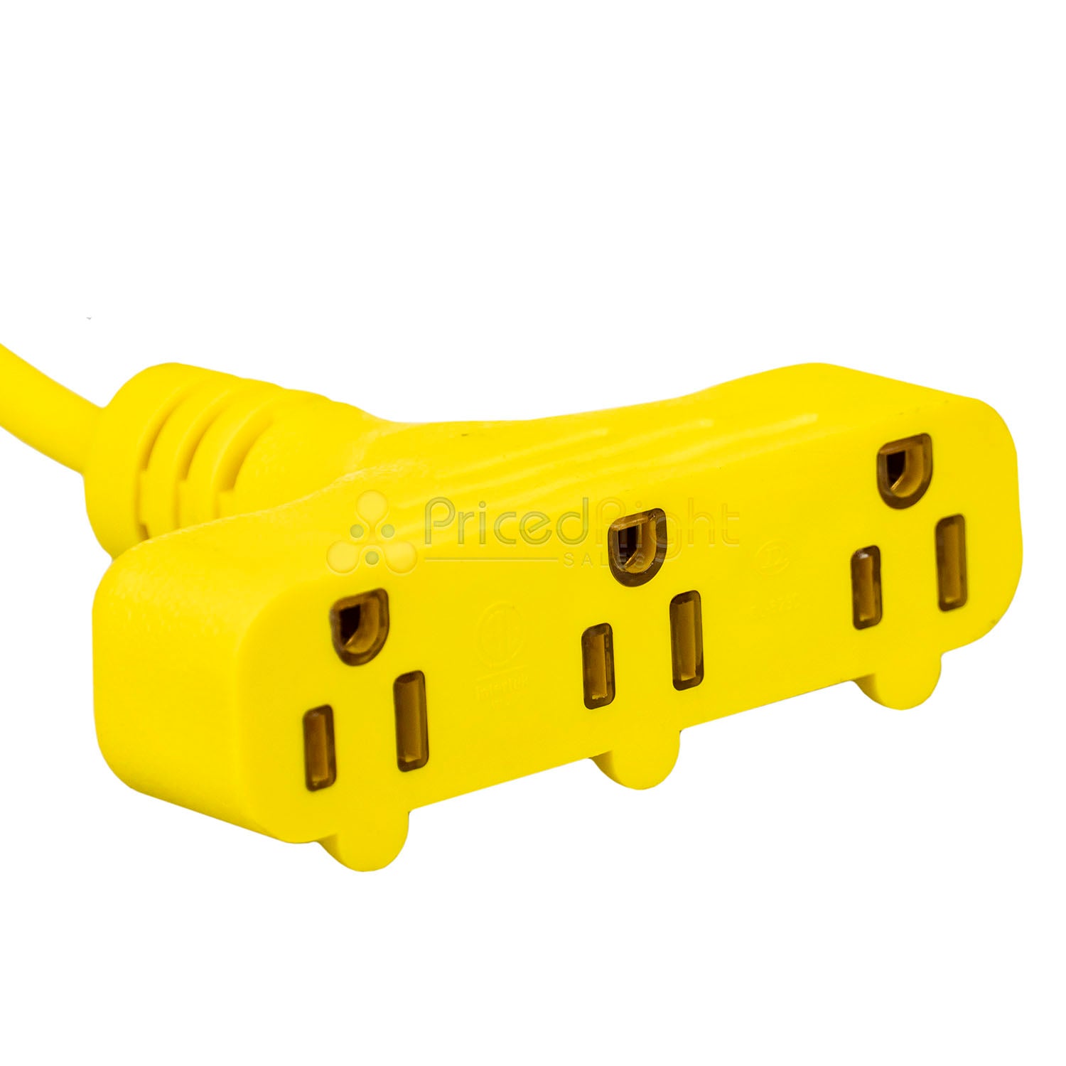 30 Ft Retractable Extension Cord Reel 3 Outlets 16/3 SJTW Cord Metal Reelworks
