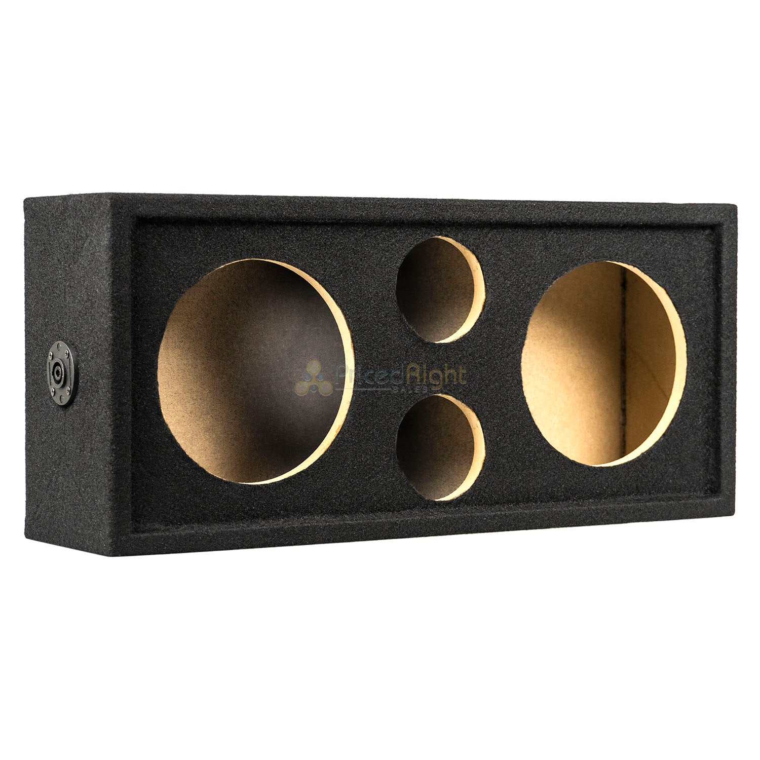 10" Chuchero Box Speaker Enclosure Car Audio For Midrange 4" Tweeters RI Audio