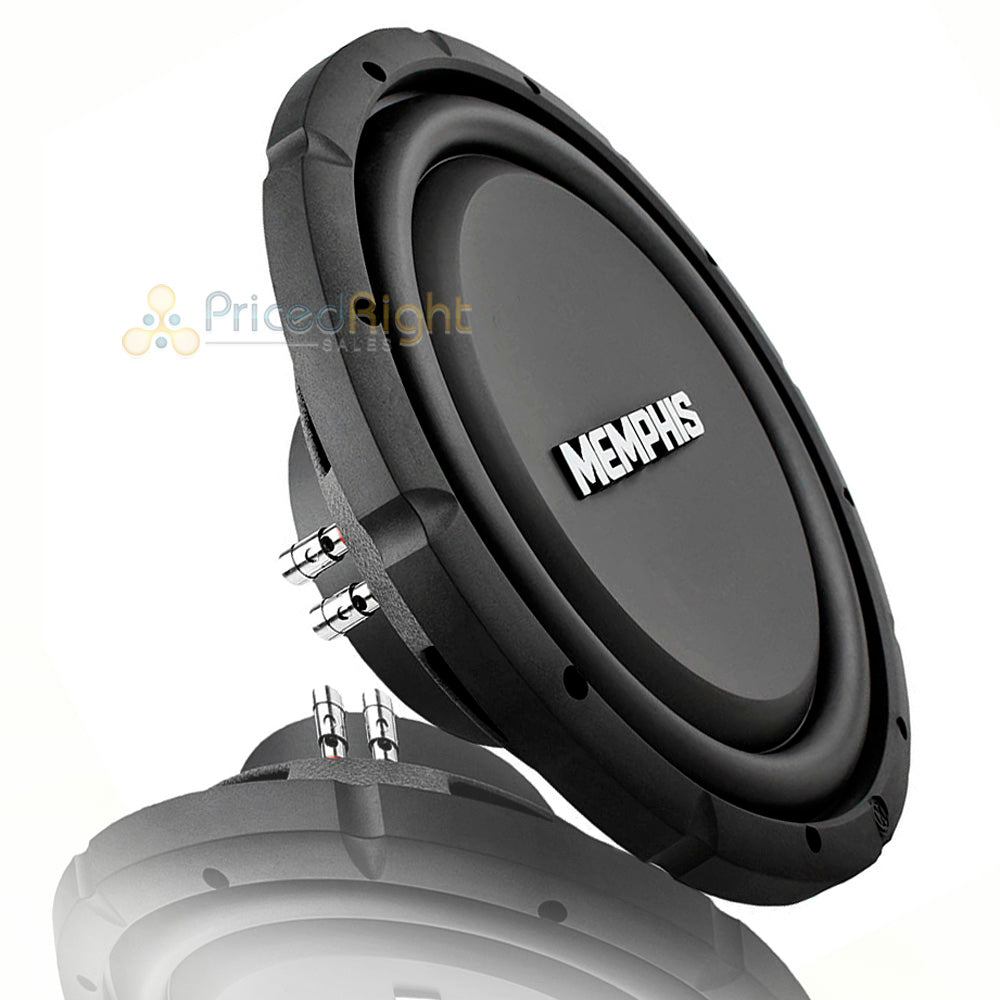 Memphis Shallow 12" Subwoofer Dual 4 Ohm Street Reference 500 Watts SRXS1244 Sub