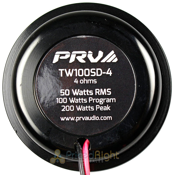 PRV AUDIO TW100SD-4 Soft Dome Tweeter Pair For High-End Car Audio - View #2