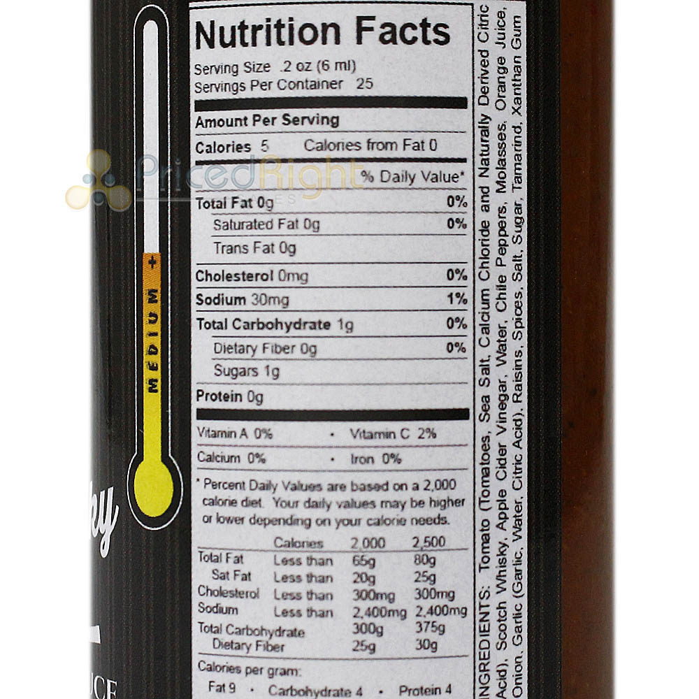 Volcanic Peppers Wicked Whiskey Steak Sauce 5 Oz VPWWSS