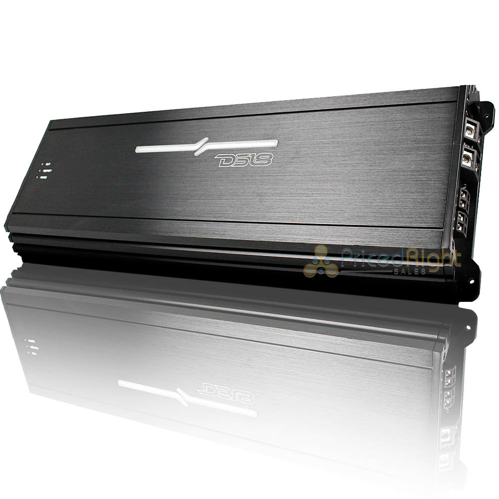DS18 1 Channel Monoblock Amplifier 2000 Watts RMS ZR Series Class D ZR2000.1D