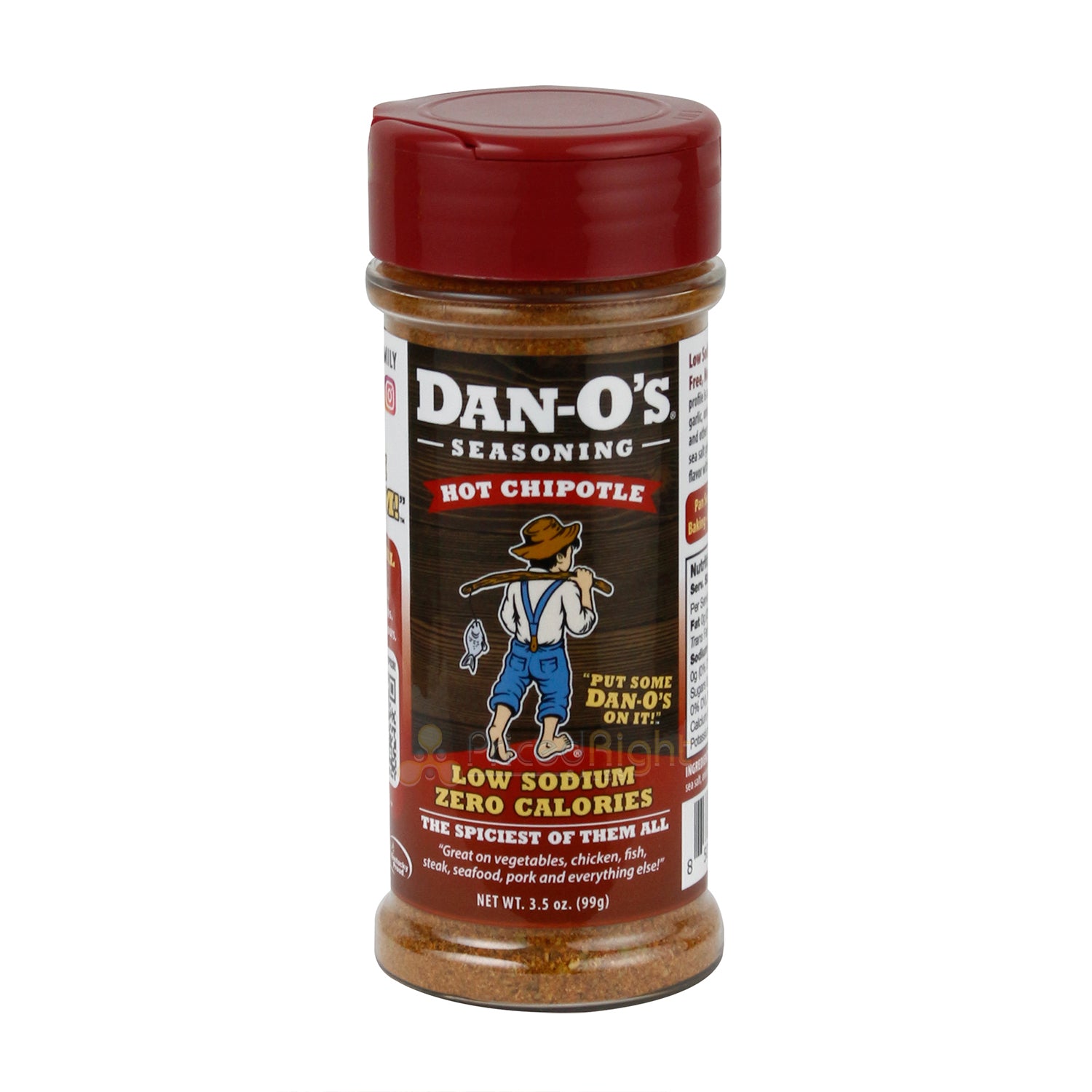 Dan-O's Seasoning Small 2 Bottle Combo | Original & Spicy | 2 Pack (3.5 oz)