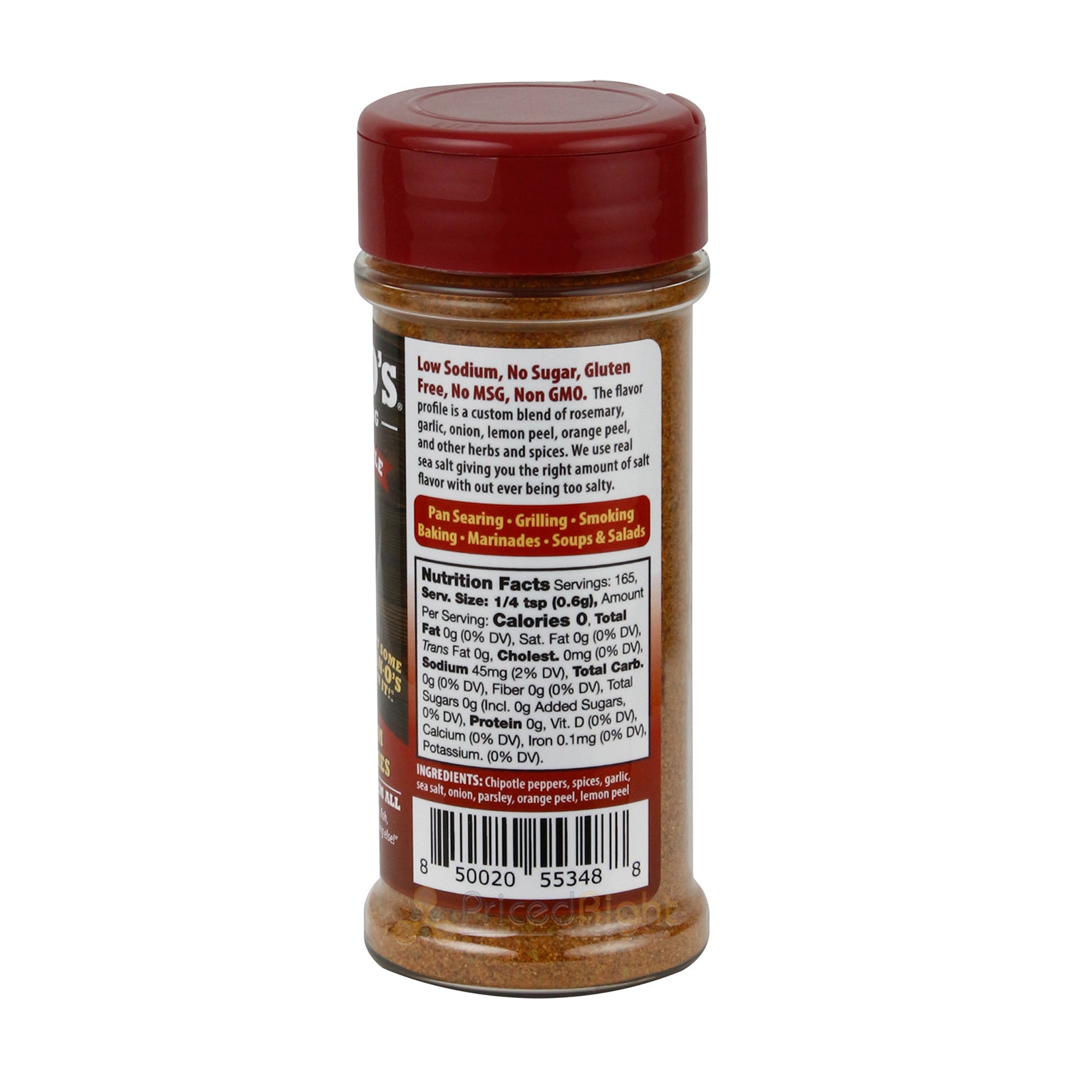Dan-O's Seasoning Chipotle | Small Bottle | 1 Pack (3.5 oz)