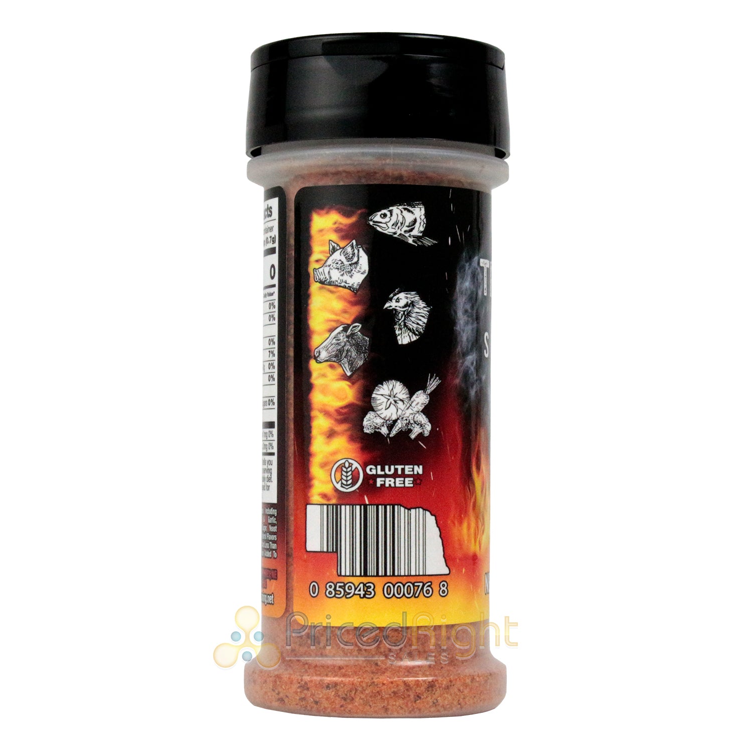 Triple J's All Purpose Spicy Seasoning Beef Pork Poultry Fish Gluten Free 5 oz