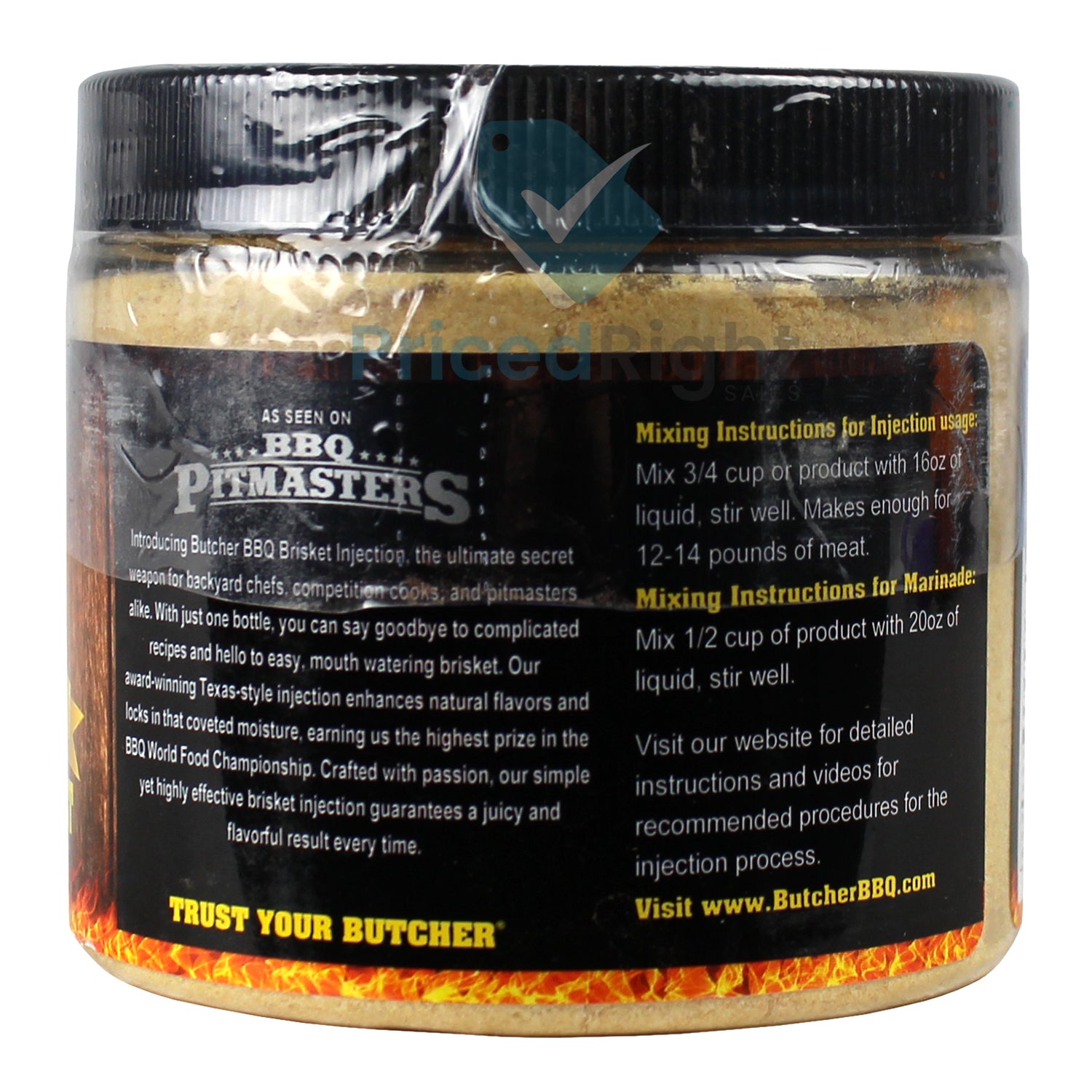 Butcher BBQ Original Brisket Injection Marinade 14.5 oz Gluten Free Competition