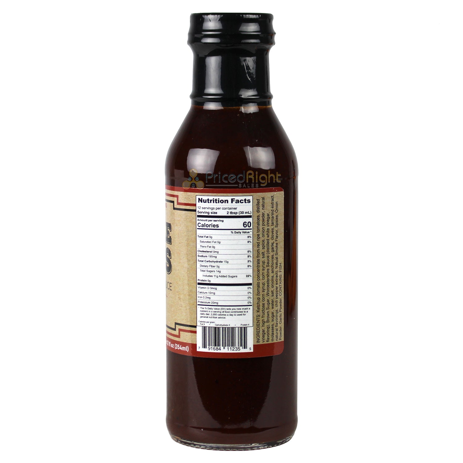 Uncle Jays Mild BBQ Sauce 12 Oz Gluten Free All Natural No MSG 11235-UncleJays