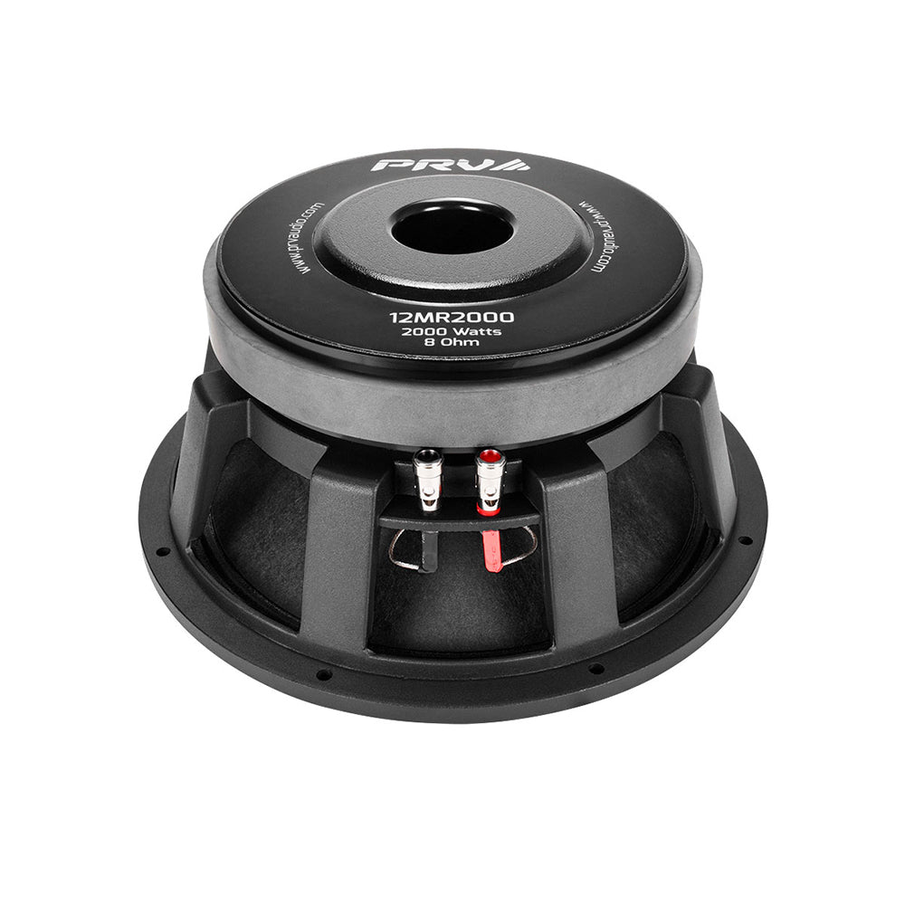 PRV 12" Midrange Speaker 2000W RMS 4000W Peak 8 Ohm 97 dB 12MR2000
