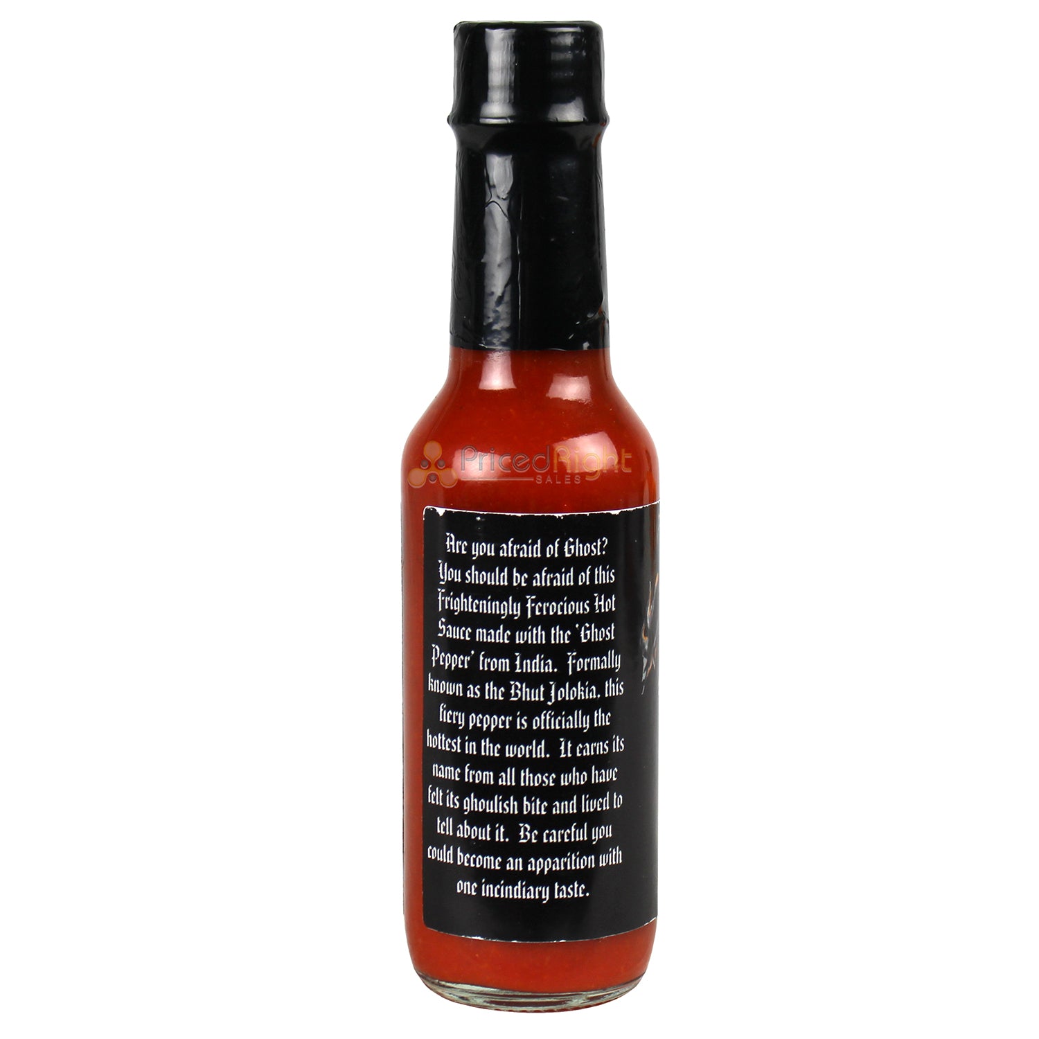 The Ghost Hot Sauce 5 Oz Bhut Jolokia Peppers 1449