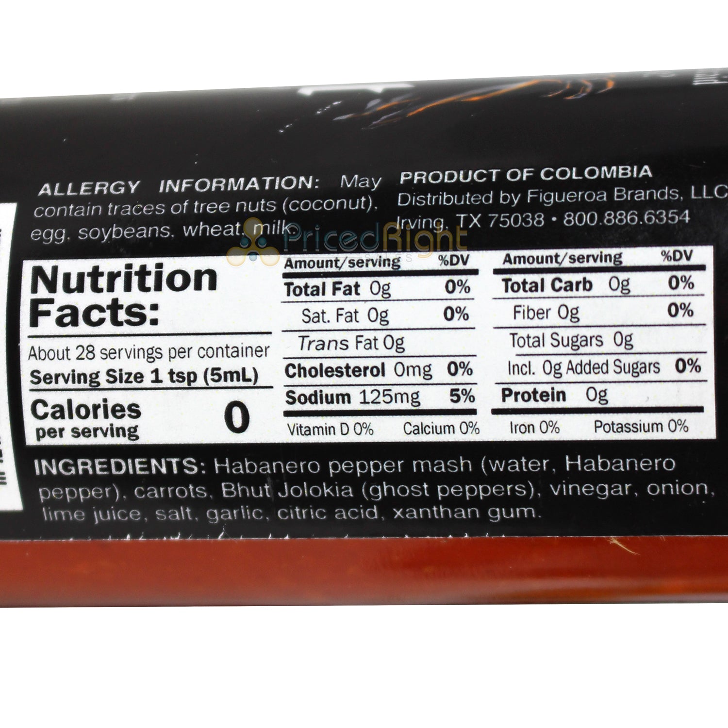 The Ghost Hot Sauce 5 Oz Bhut Jolokia Peppers 1449
