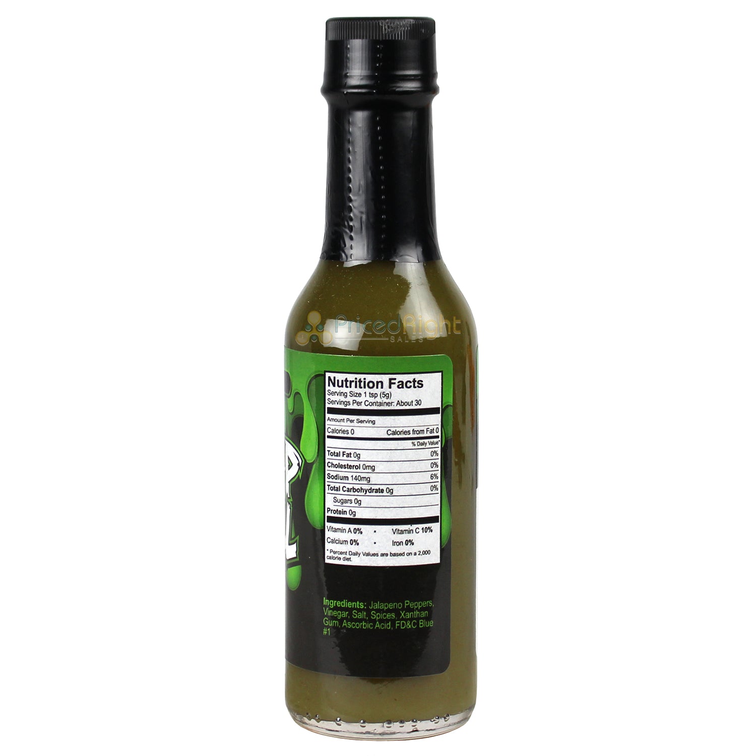 Cheap Thrill Jalapeno Hot Sauce 5 Oz Mild Heat 1624C