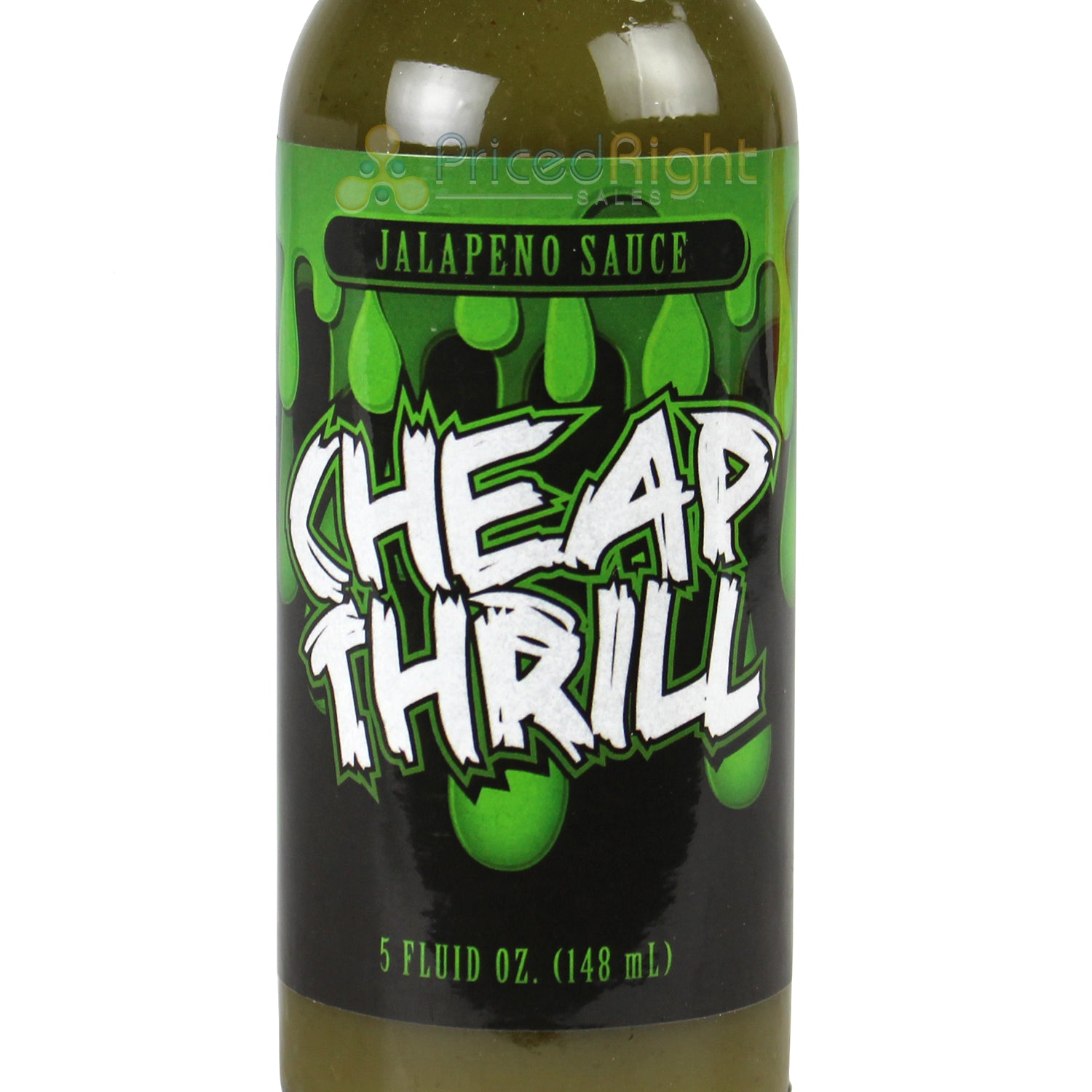 Cheap Thrill Jalapeno Hot Sauce 5 Oz Mild Heat 1624C