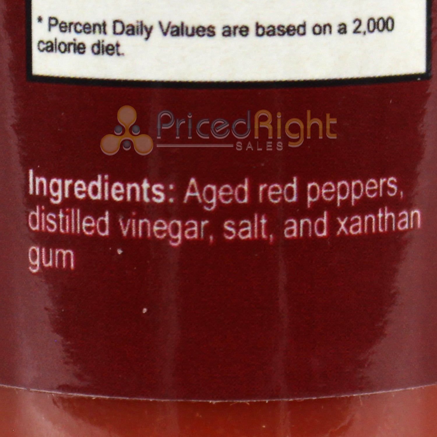 Cayenne Hot Sauce 5 Oz Aged Red Peppers Mild Heat Cheap Thrill Brand 1678C