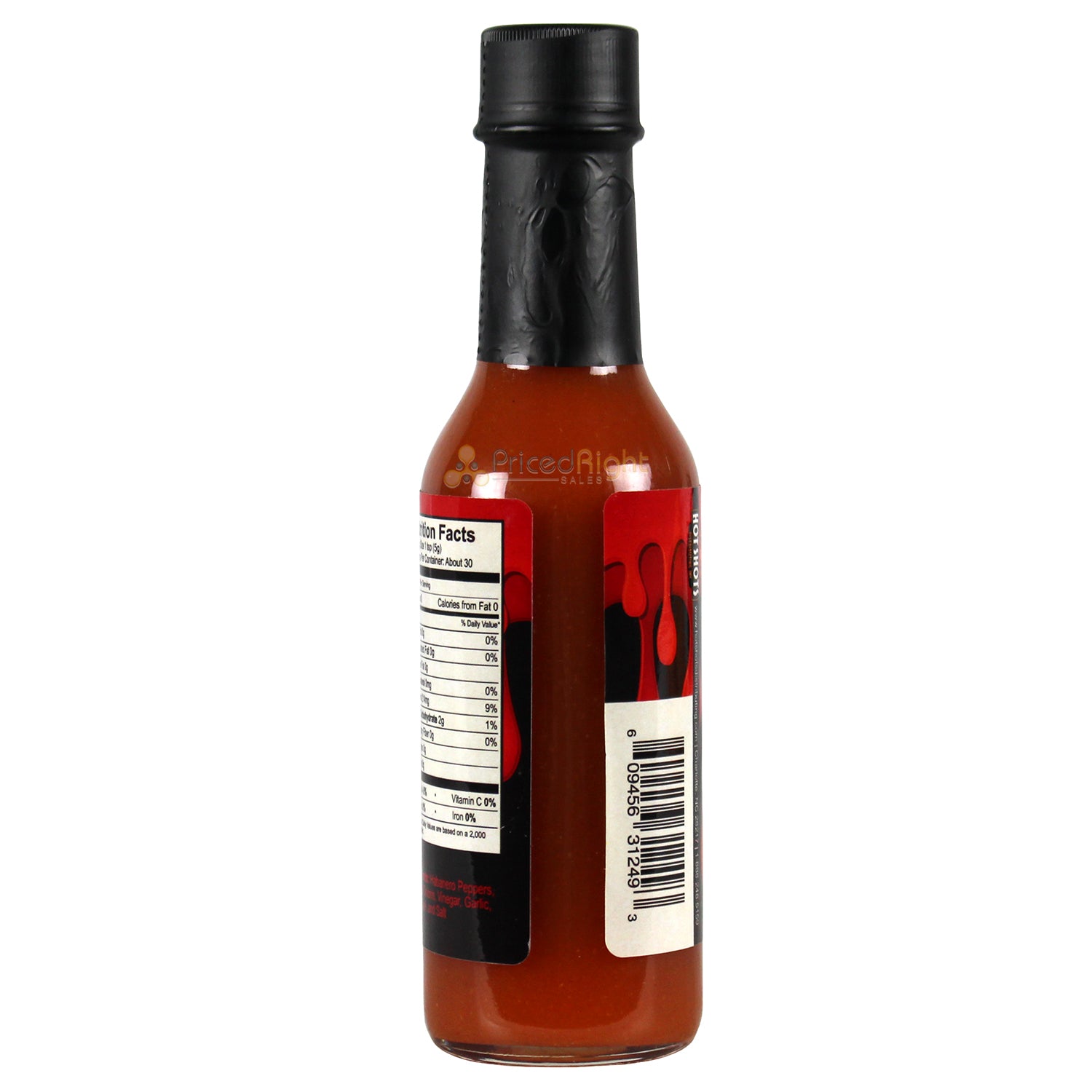 Habanero Hot Sauce 5 Oz High Heat Level Cheap Thrill