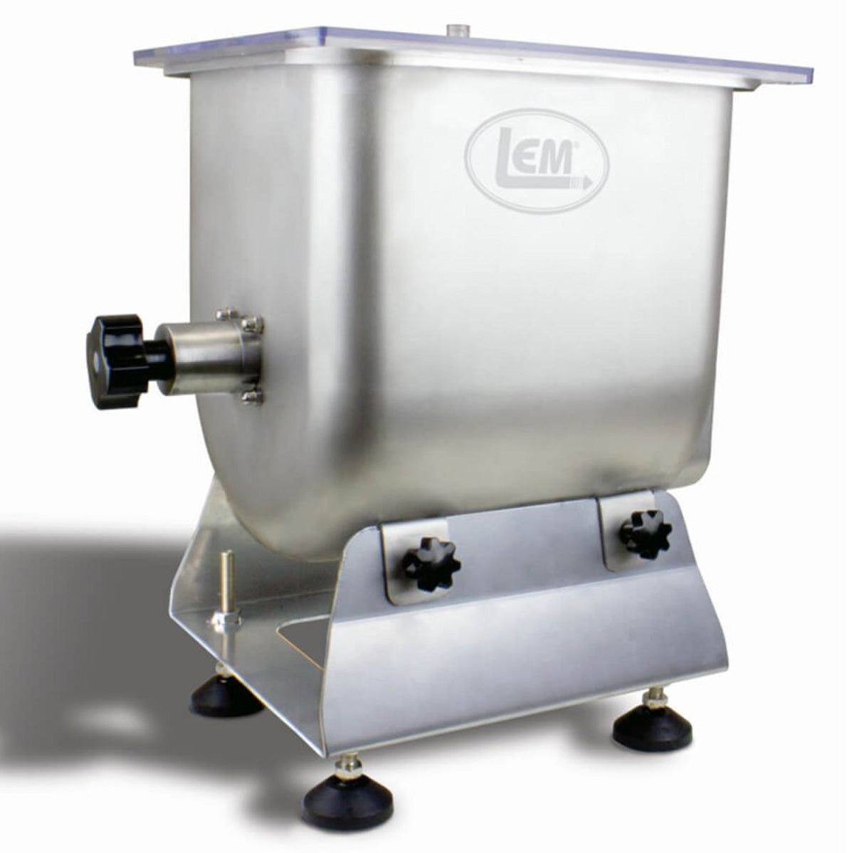 LEM 25 Lb Big Bite Meat Mixer Fixed Position Stainless Steal Manual or Electric