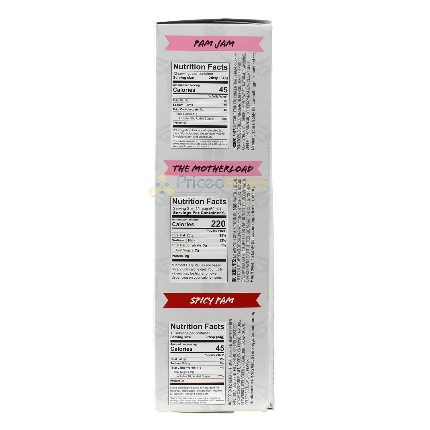 Meat Head Signature BBQ Sauce 3 Pack Gift Set Gluten Free No MSG 1987150488773