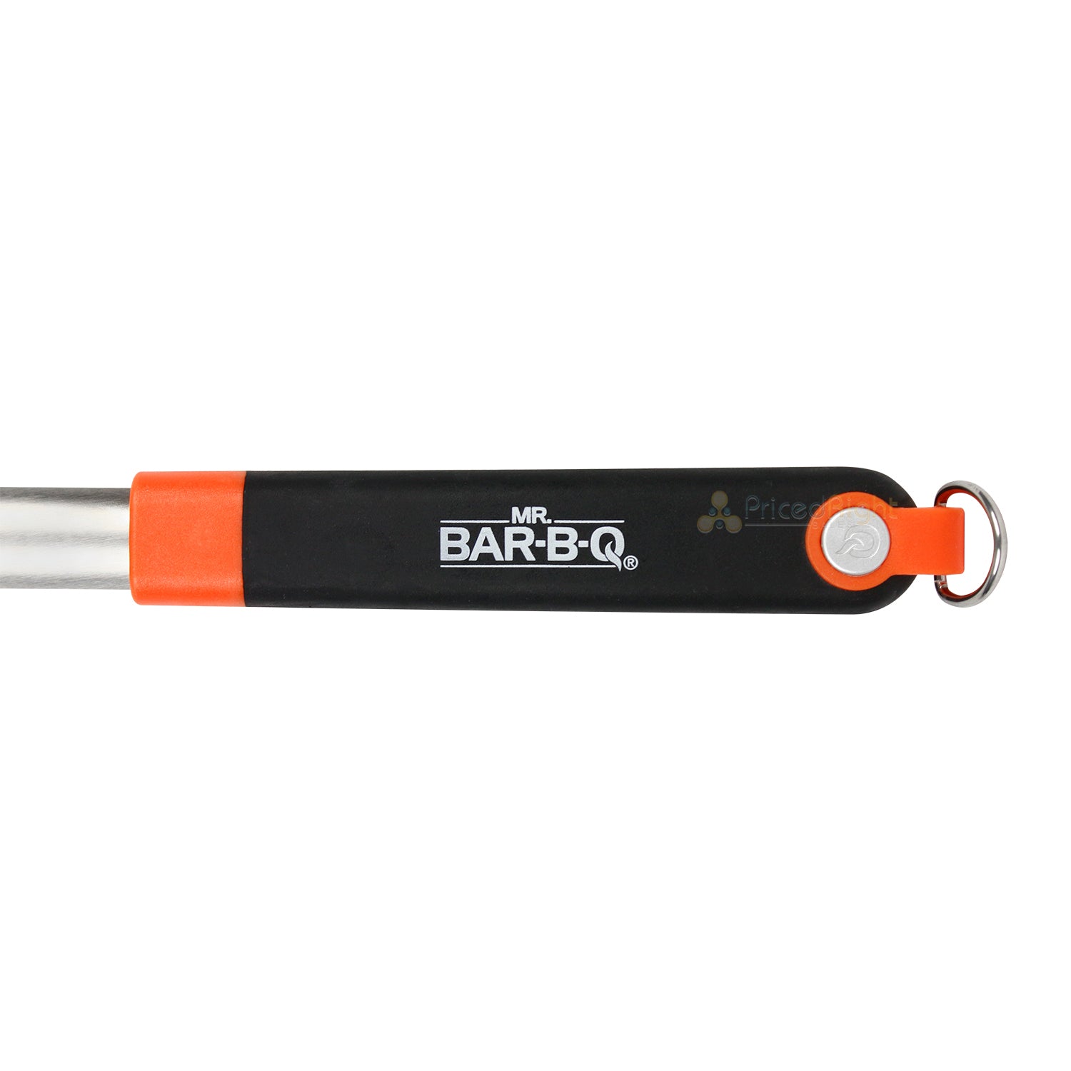 Mr Bar-B-Q Deluxe Basting Brush Silicone & Stainless Steel W/ Comfort Grip 17 In