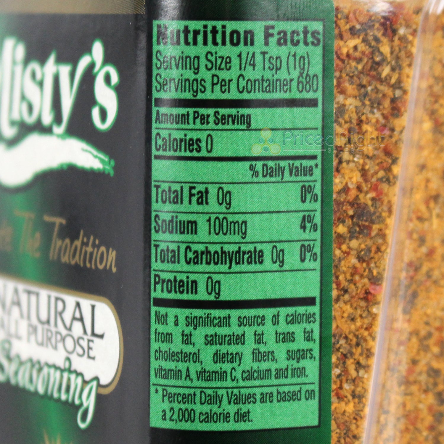 Misty's Steakhouse Natural All Purpose Seasoning 24 Oz No MSG 4210900015