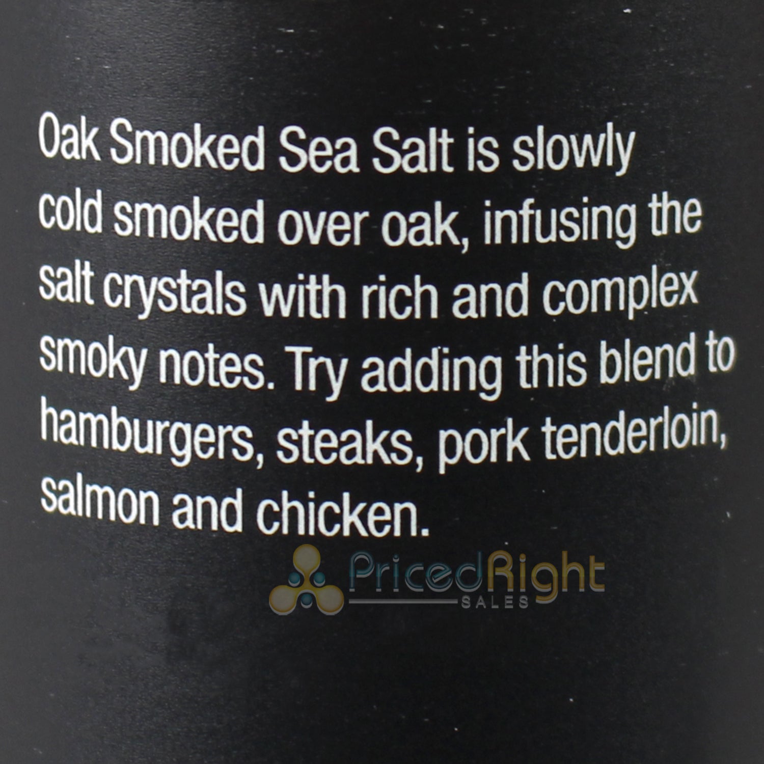 The Spice Lab Oak Smoked Coarse Sea Salt Grinder 4.3 Oz Gluten Free 4306-GG1-GRO
