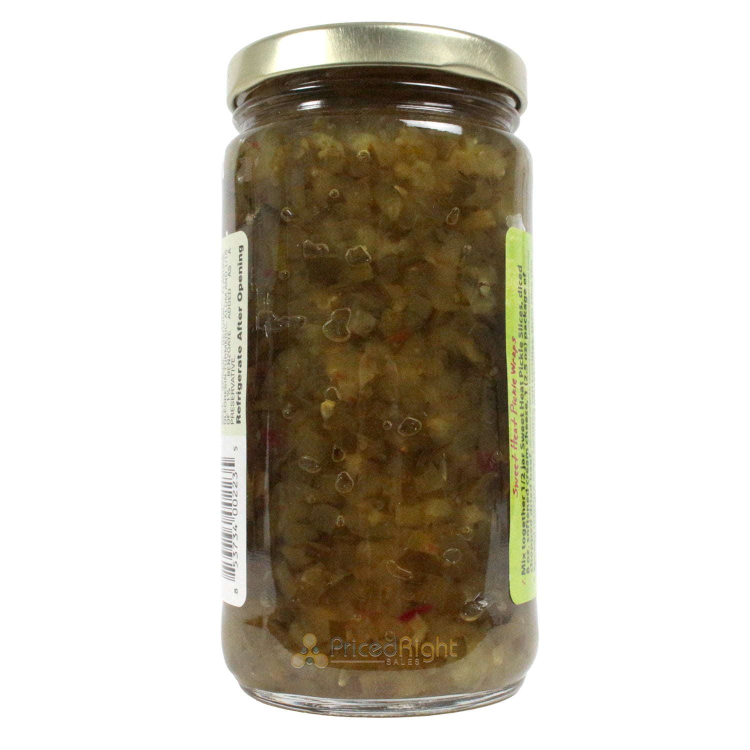 Sweet Heat Relish Sweet & Spicy Pickle Relish Fat-Free 12 oz Jar