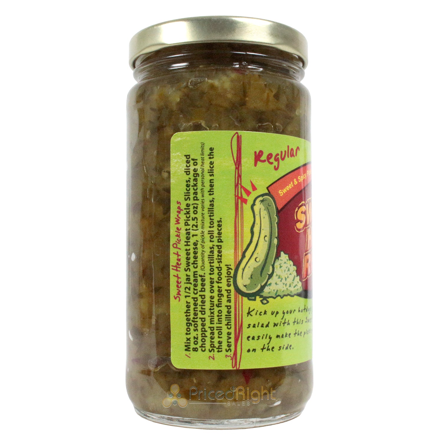 Sweet Heat Relish Sweet & Spicy Pickle Relish Fat-Free 12 oz Jar