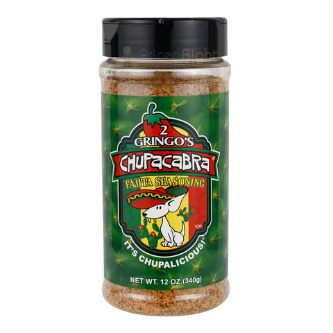 2 Gringos Chupacabra Wing Wub Seasoning, 25 Ounces H1