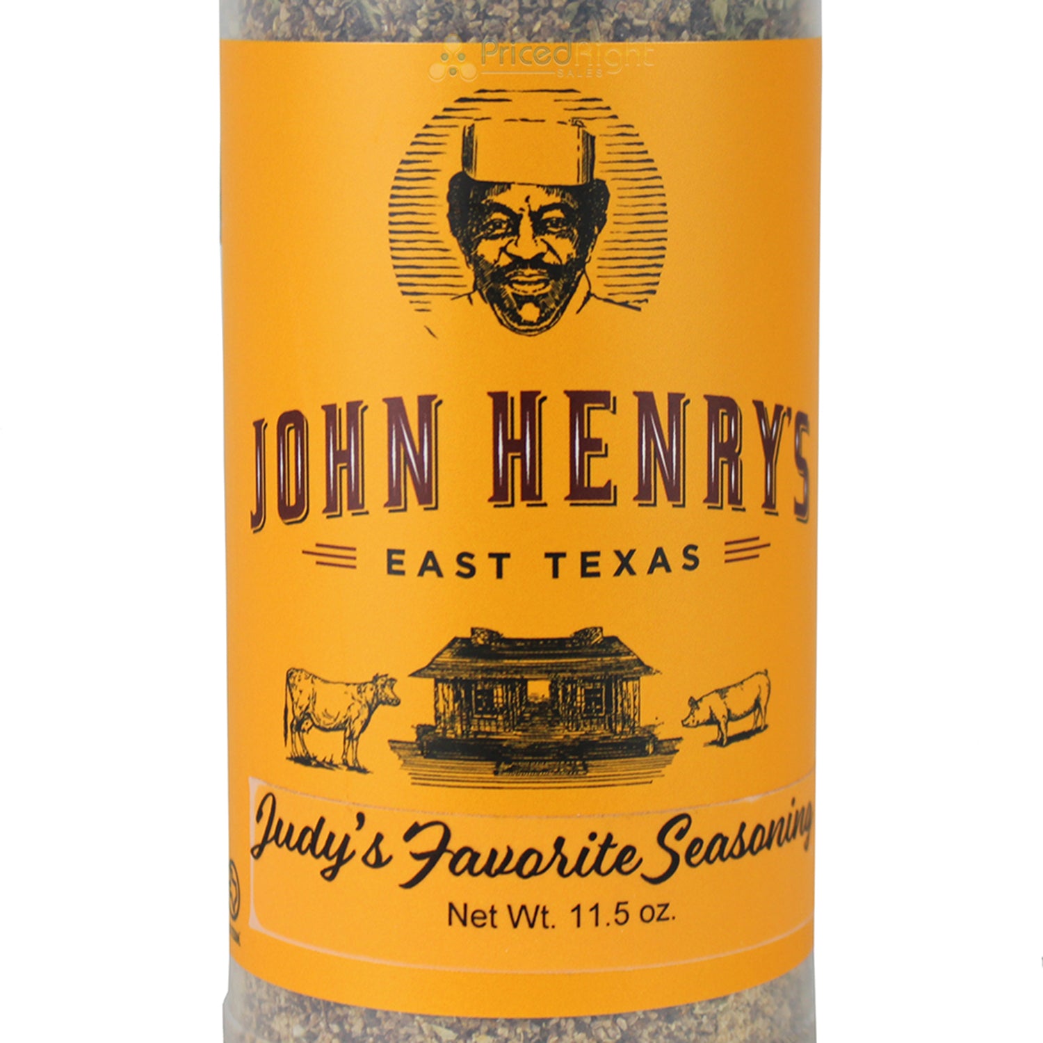 John Henry's Judy's Favorite Rub Seasoning No Salt No Sugar 11 oz Bottle