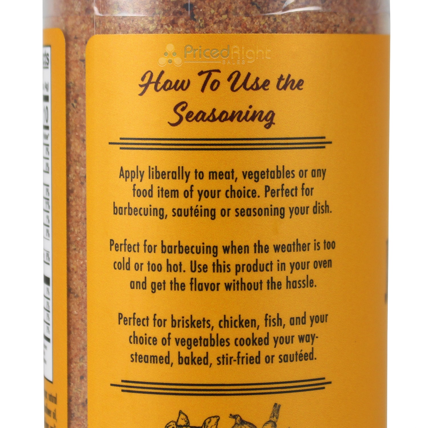 John Henry's Store Honey Rib Rub Seasoning 11.5 Oz Bottle All Purpose 55523