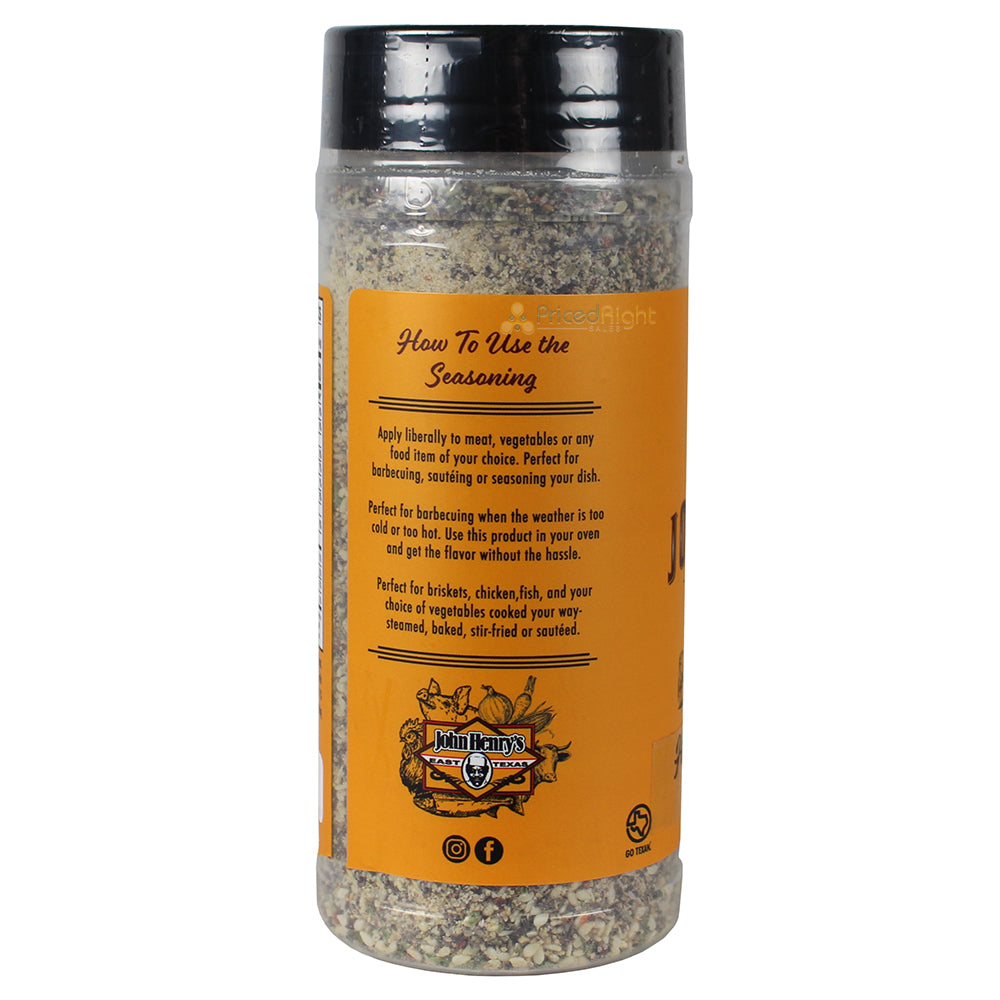 John Henry's Hawaiian Spice Rub All Purpose Seasoning 12 Oz Bottle 55656