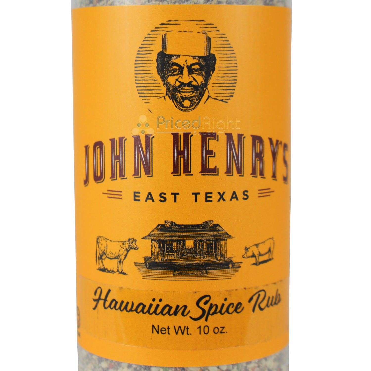 John Henry's Hawaiian Spice Rub All Purpose Seasoning 12 Oz Bottle 55656