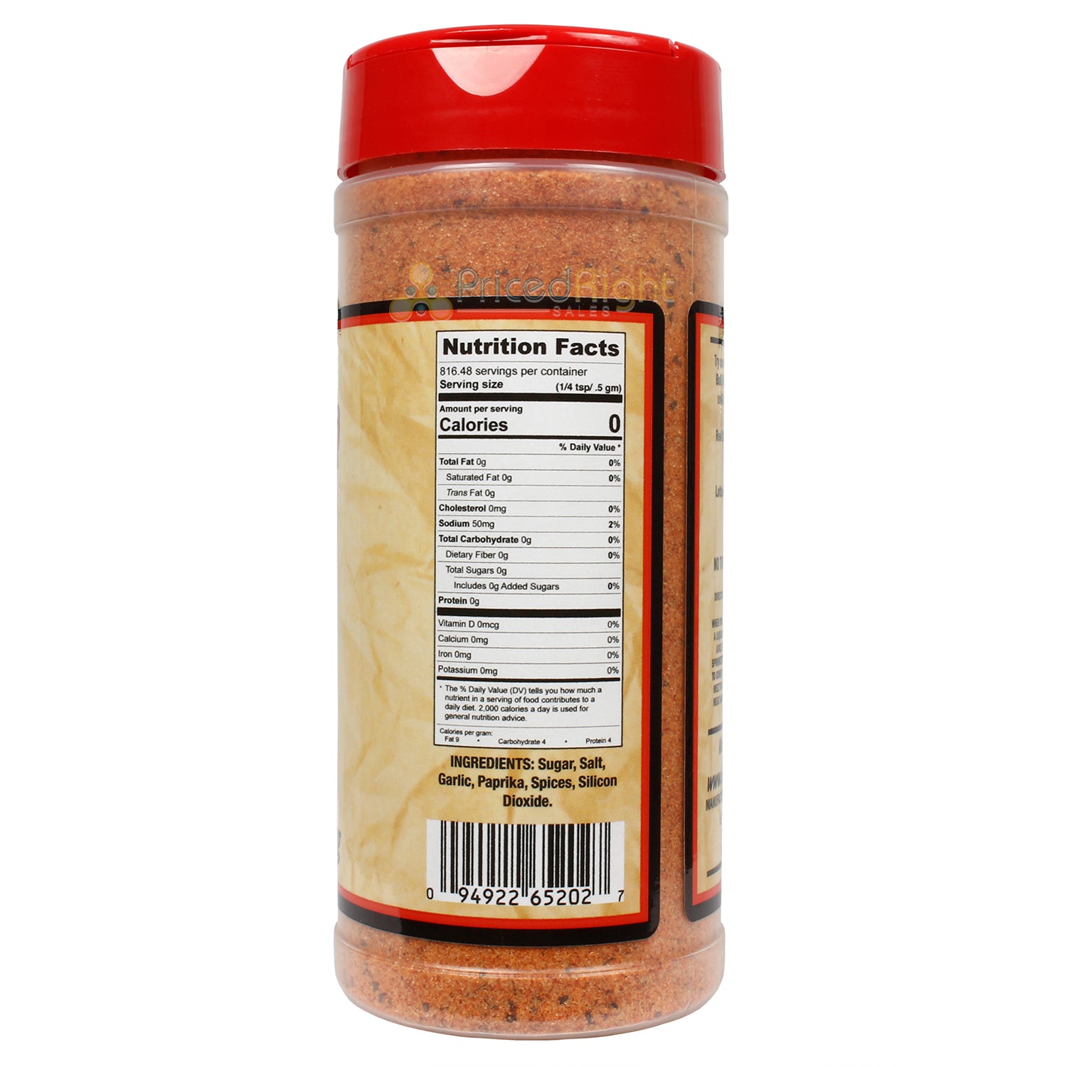 Lotta Bull BBQ Old Family Recipe Rib & Chicken Seasoning Gluten Free 14.4 Oz