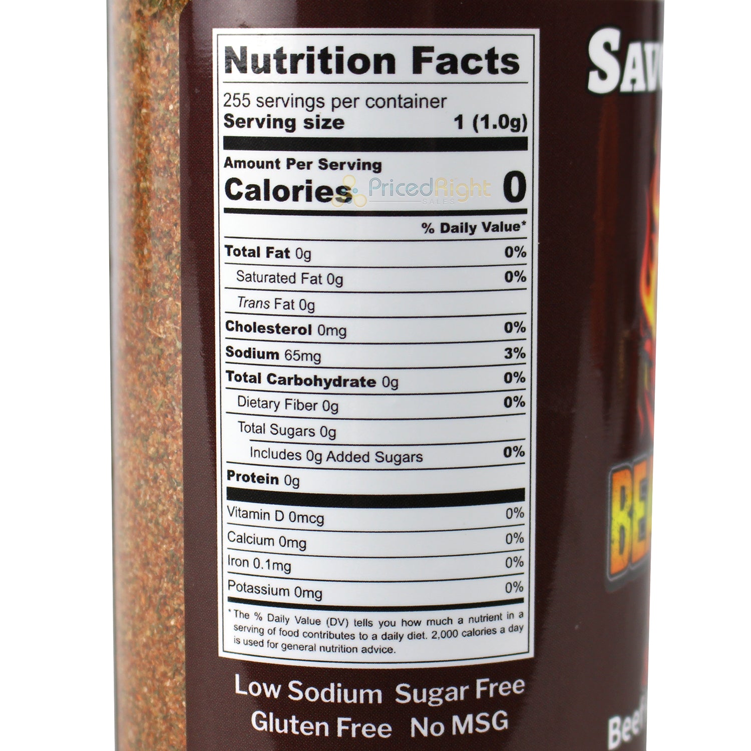 Bearded Hog BBQ Savory Steer Beef Rub & Seasoning 8.25 Oz No MSG 694685184096