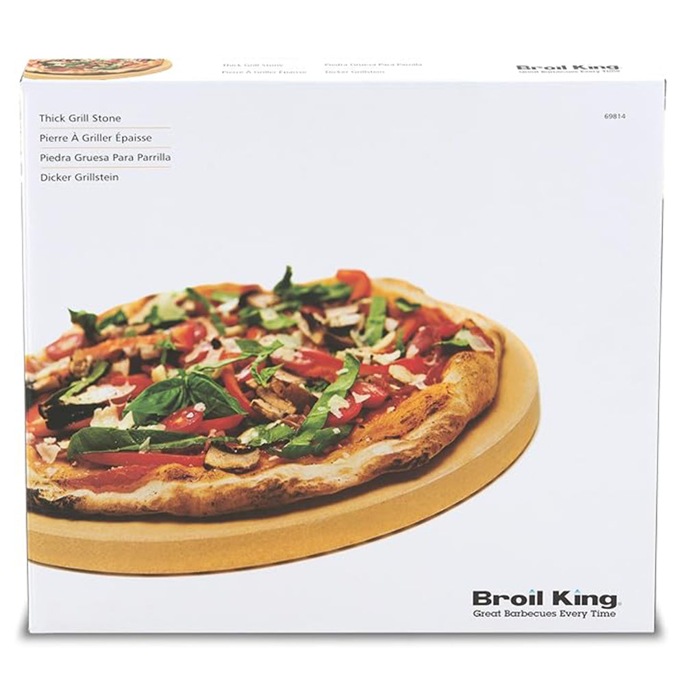Broil King 15" Pizza Stone Ceramic Composite 0.75" Thick 69814
