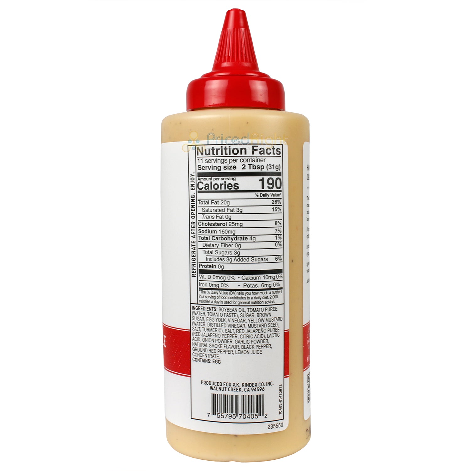 Kinder's The Chicken Sauce Premium Handcrafted Dipping Sauce No HFCS 12.7 Oz