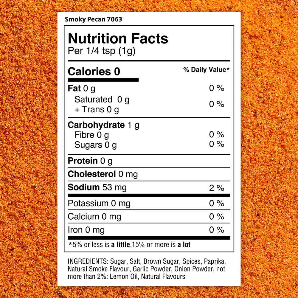 The Spice Lab Smoky Pecan Rub 5.3 Oz Gluten Free Kosher All Natural 7063102