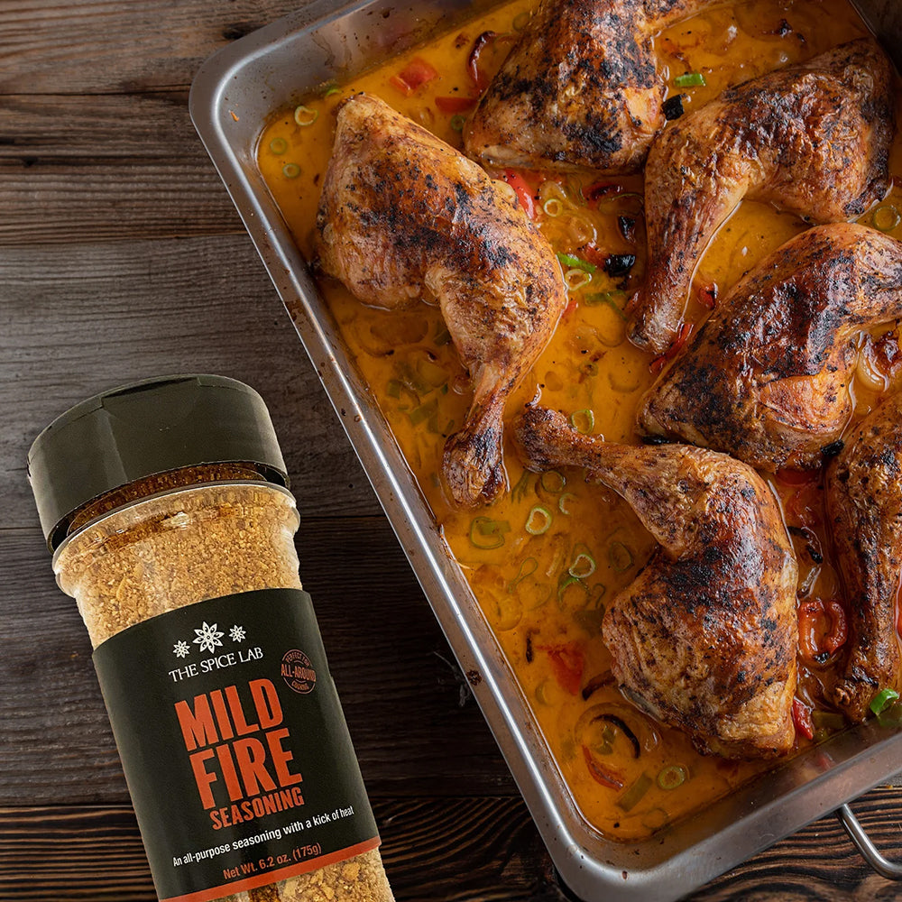 The Spice Lab Mild Fire 6.2 Oz Gluten Free Kosher All Natural 7102-PJ4-GRO