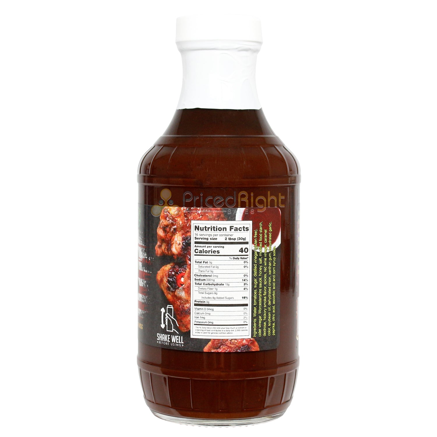 Angi's Barbecue Sauce Sweet  Smoky & Spicy Gluten Free No MSG No HFCS 18 Ounce