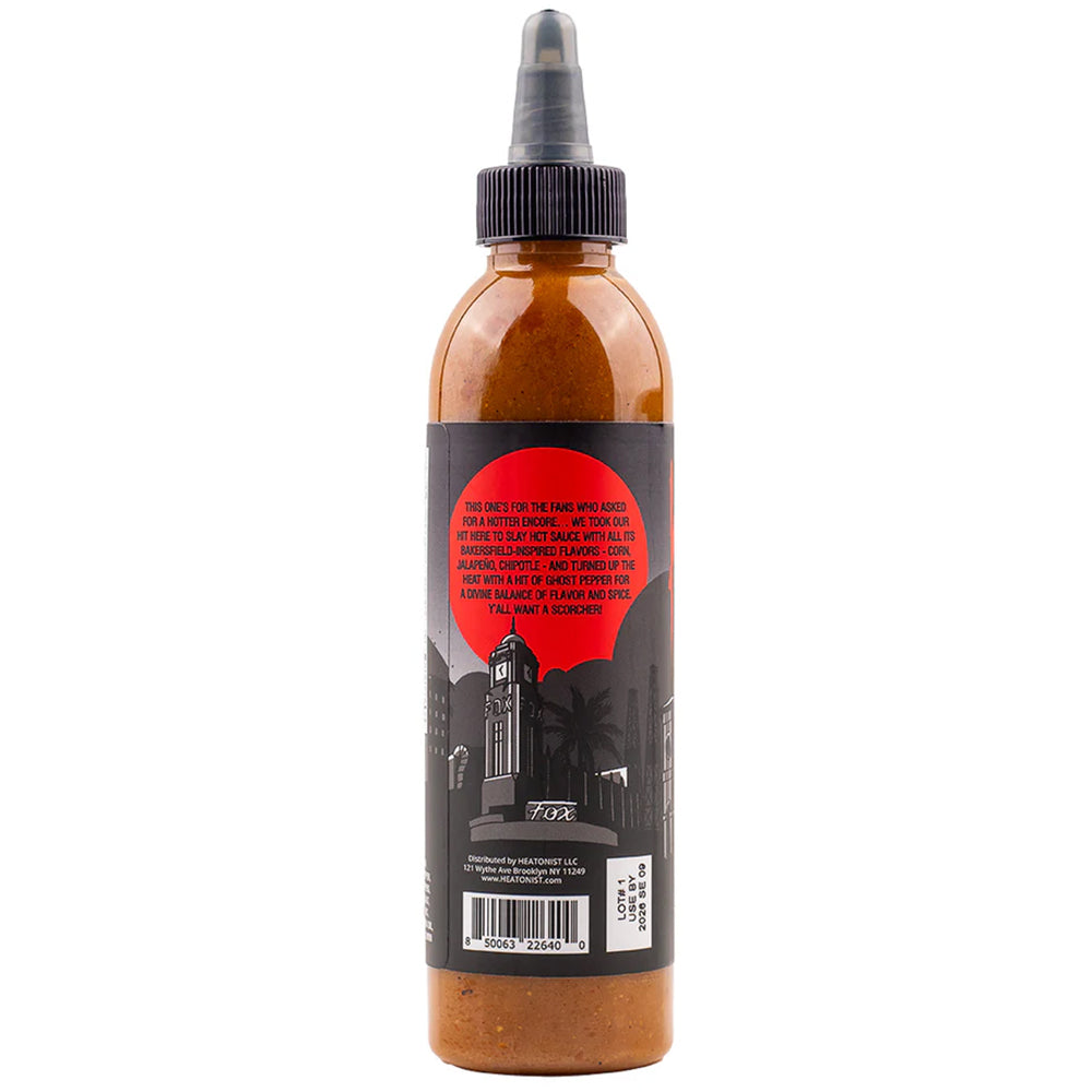 Heatonist Korn Here to Slay Hot Sauce Hotter Edition 6oz Chipotle 850063226400-C