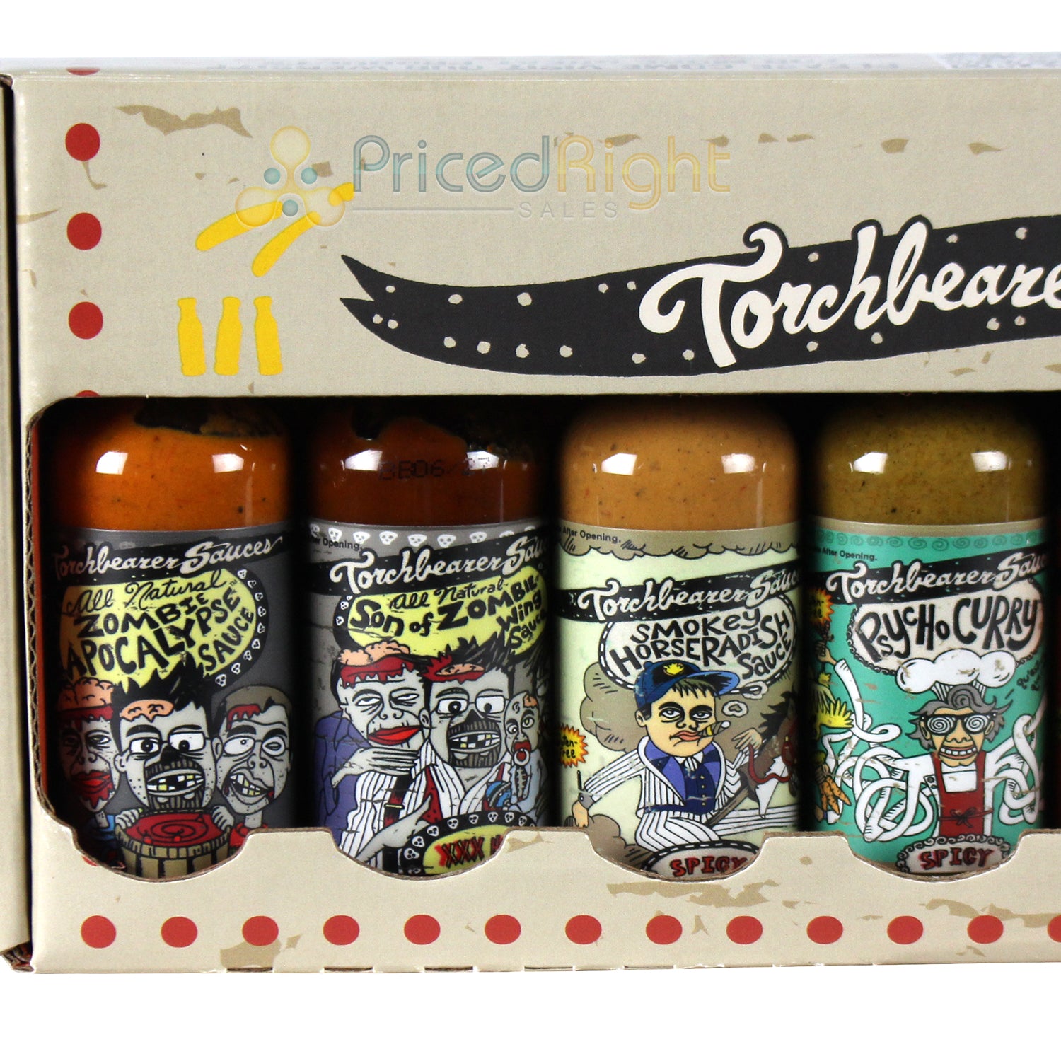 Torchbearer Sauces Best Seller 8 Pack Gift Set Gluten Free Habanero 855090001518