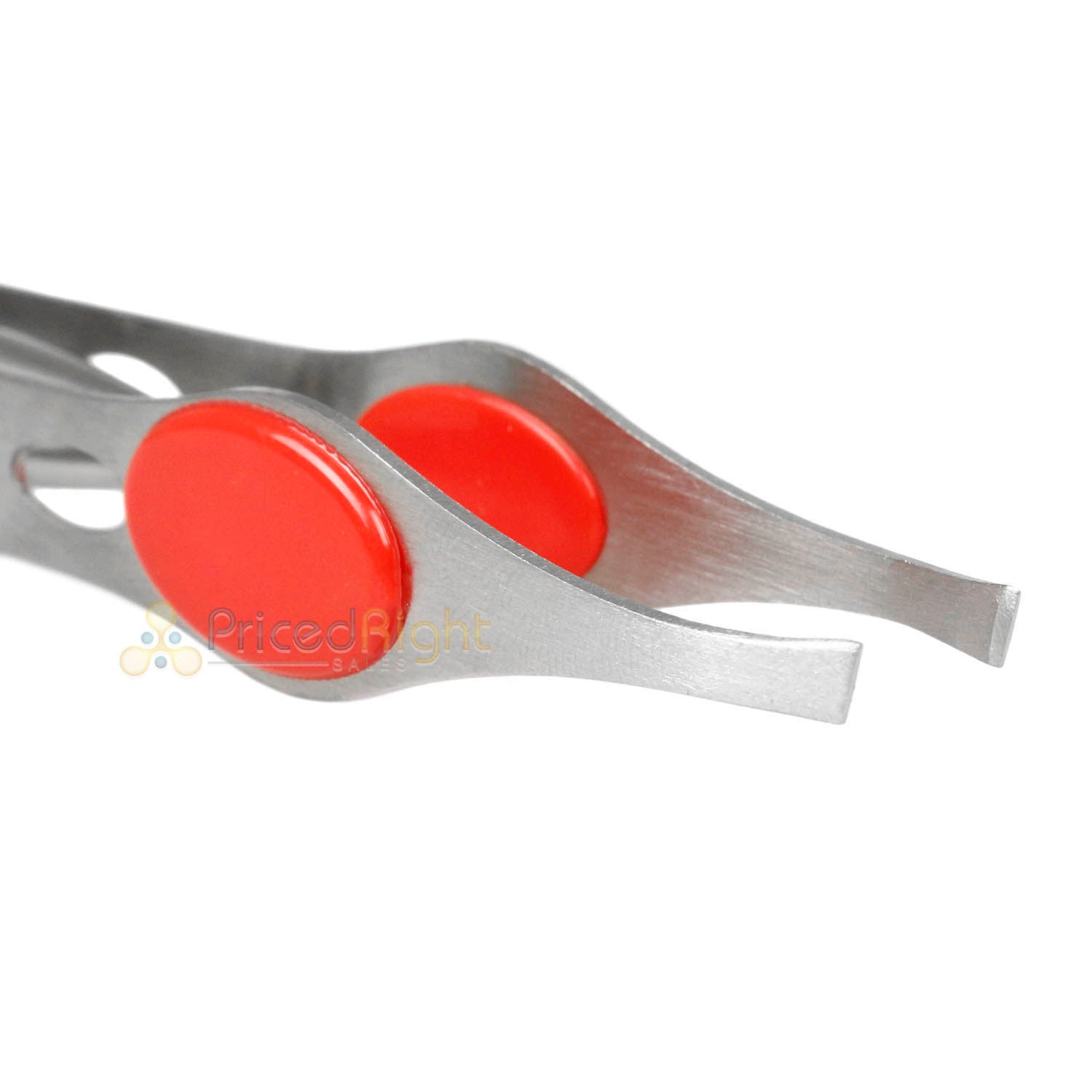 WorkShop Lighted Tweezers Built-In LED Light Stainless Steel Chisel Tip 87491