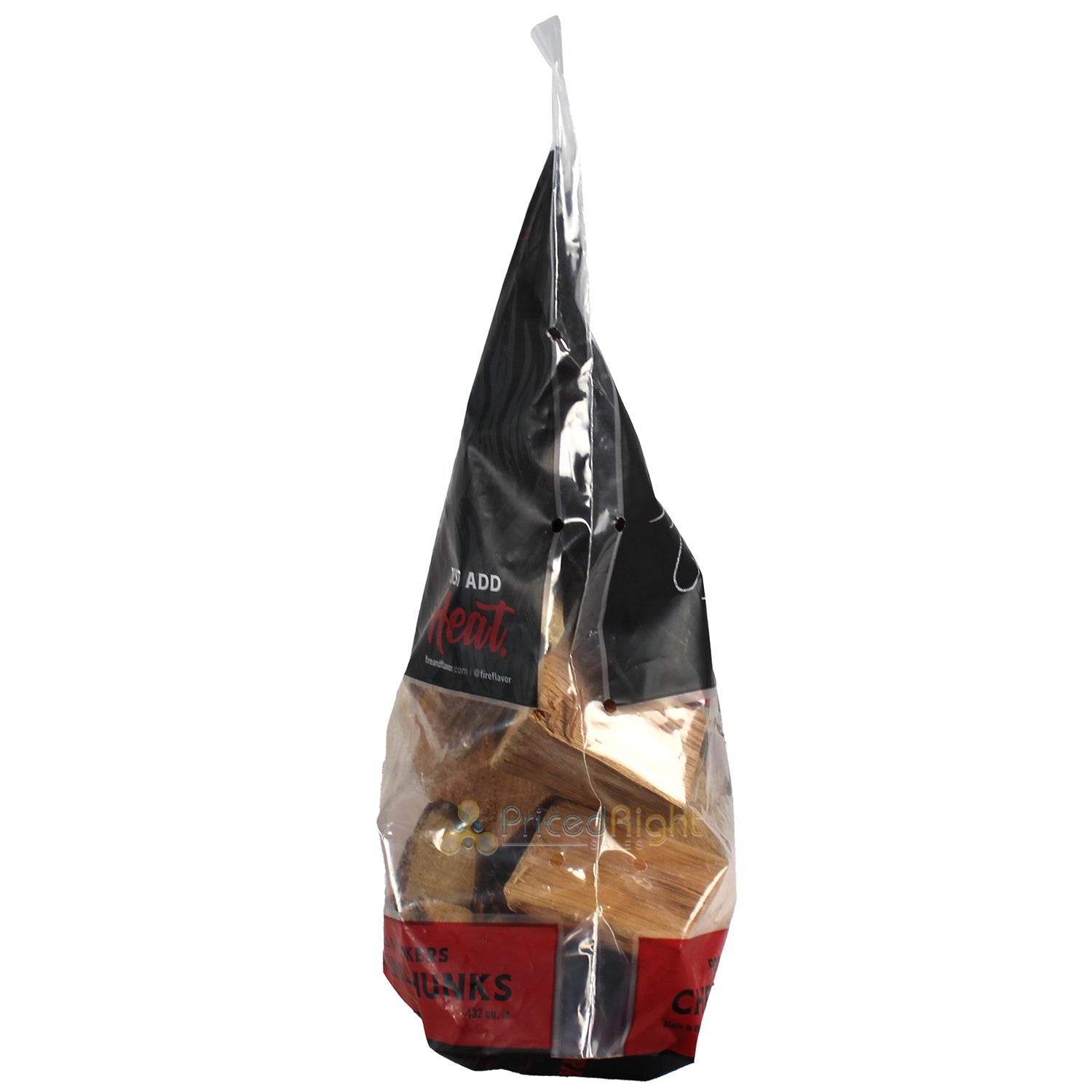 Fire & Flavor Premium Smoking Cherry Wood Chunks 4lbs 892805005775