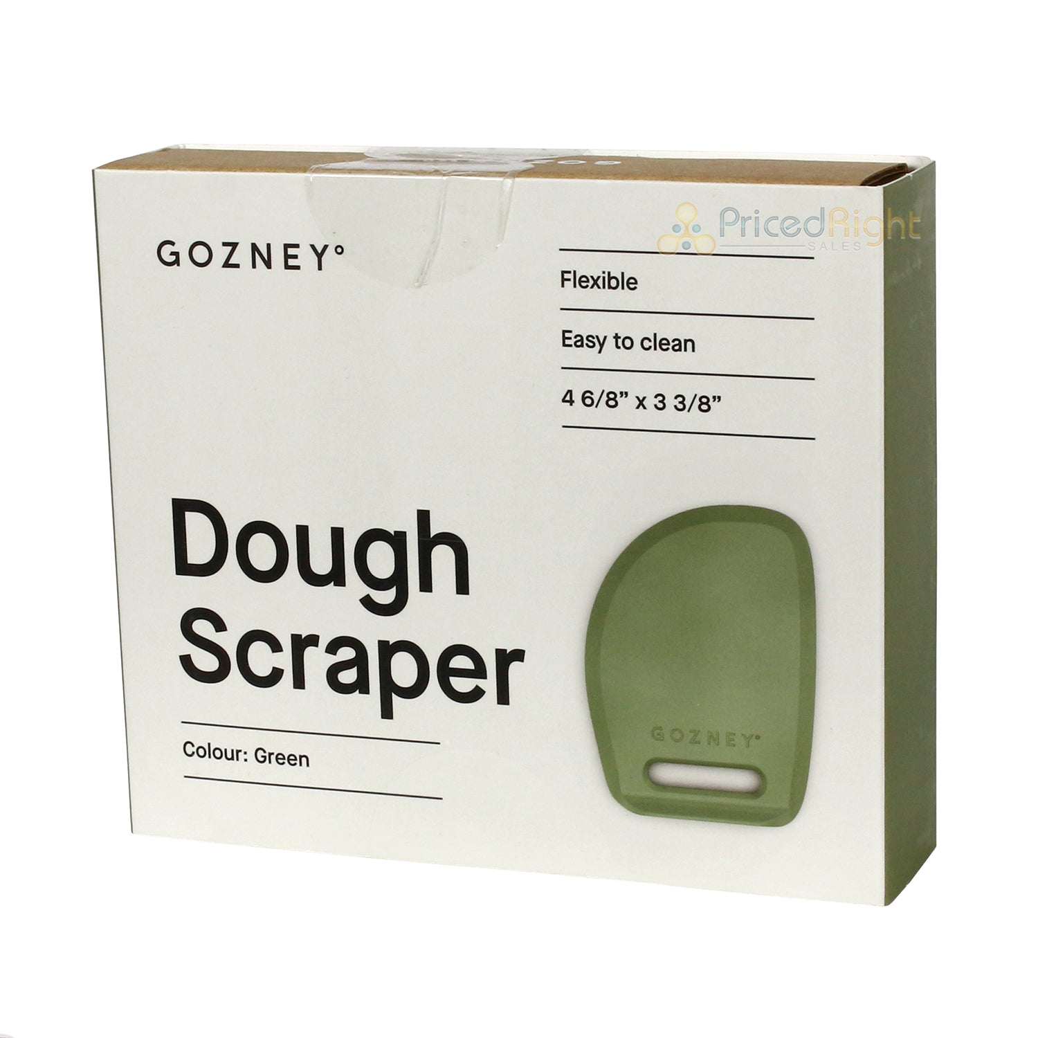 Gozney Dough Scraper. Silicon & Stainless Steel.