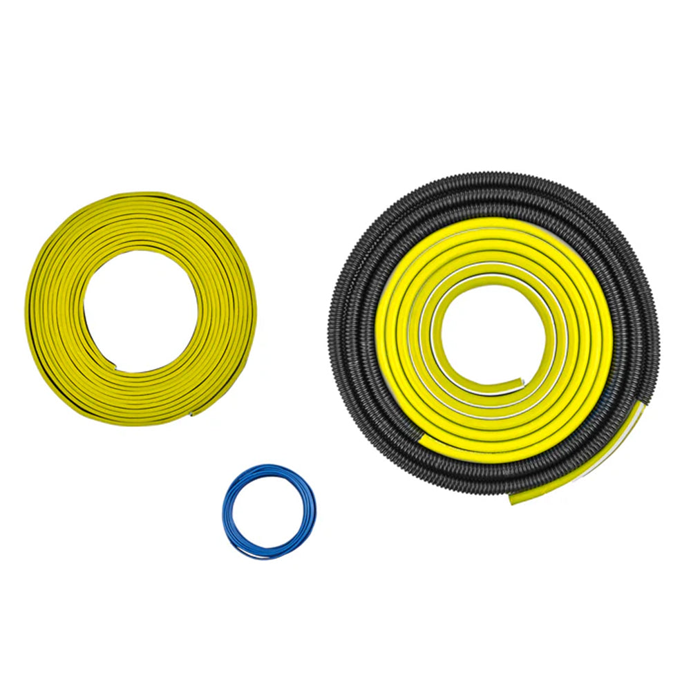 DS18 Amplifier Wiring Installation Kit Yellow CCA 4 Gauge 1680W AKIT4.YL