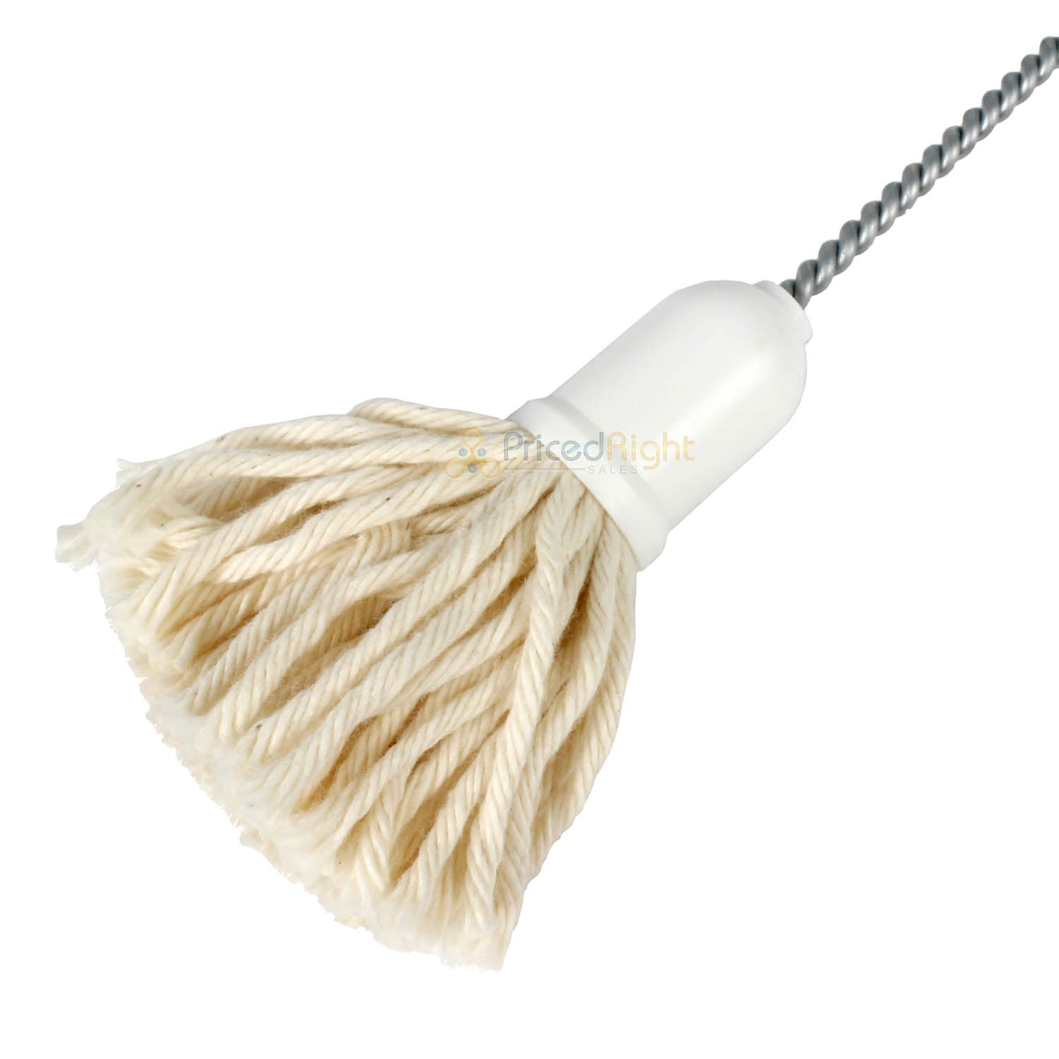 BrushTech BBQ Basting Mop Long Handle Pure Natural Cotton Yarn Dishwasher Safe