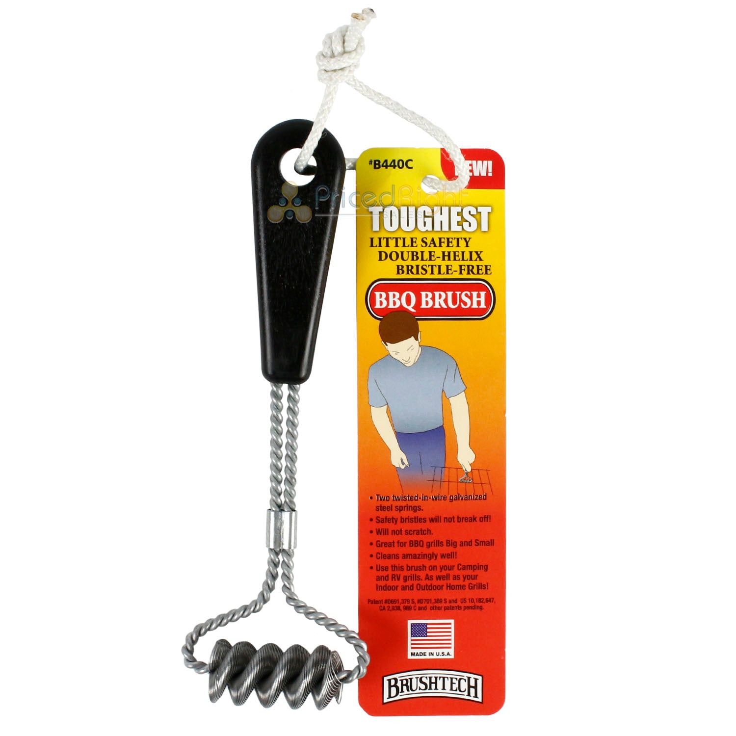 Brushtech Bristle-Free BBQ Brush Kit