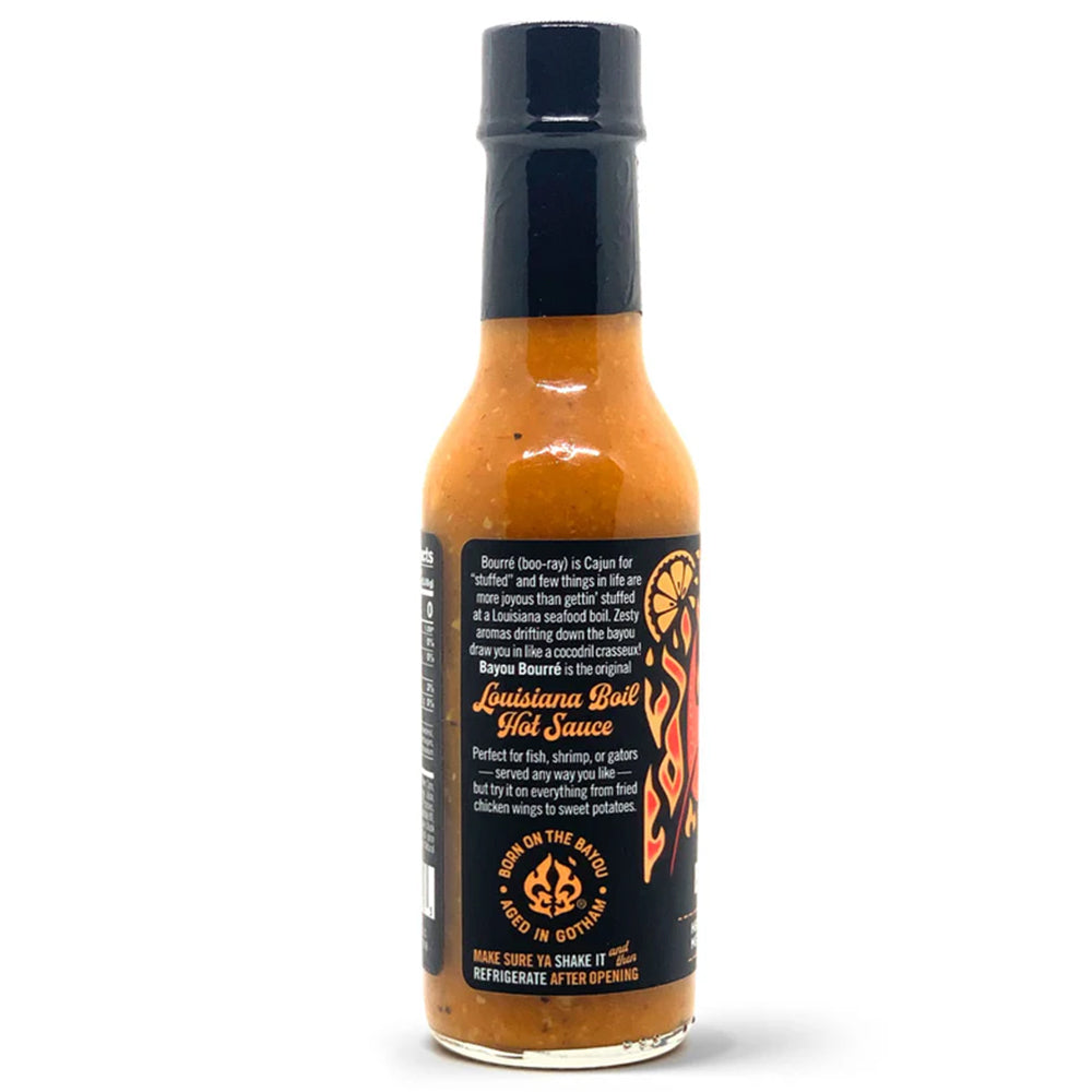 Bayou Gotham Bayou Bourré Louisiana Boil Hot Sauce 5 Oz BAYOU-BOURRE-5OZ