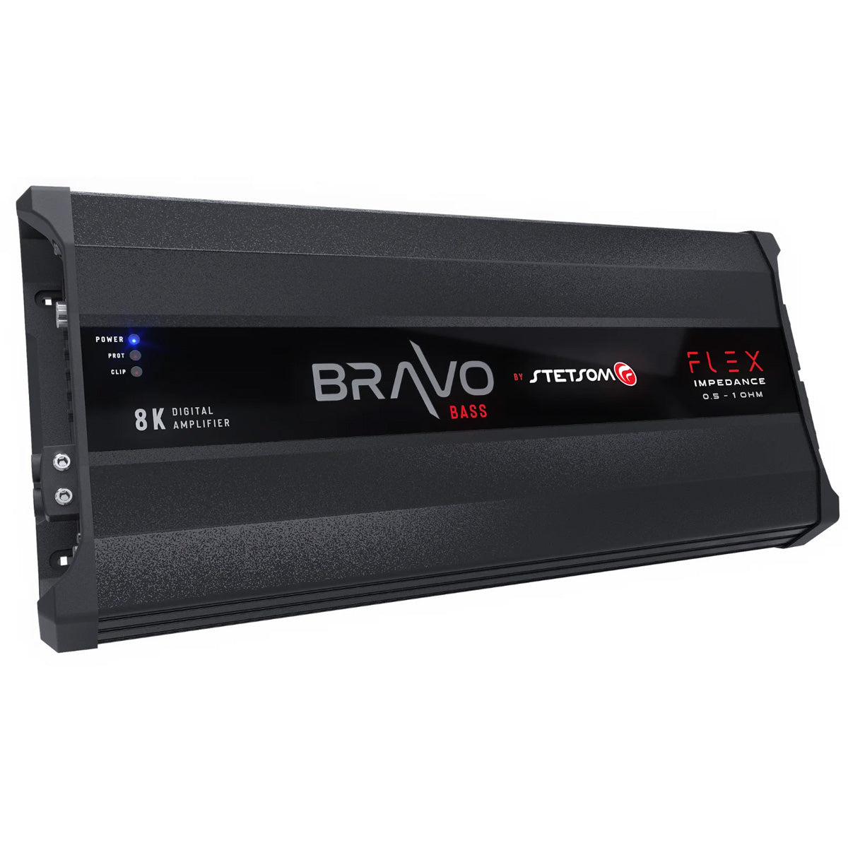 Stetsom Bravo Bass Flex 8K Mono Class D Car Audio Amplifier Auto 0.5 to 1 Ohm