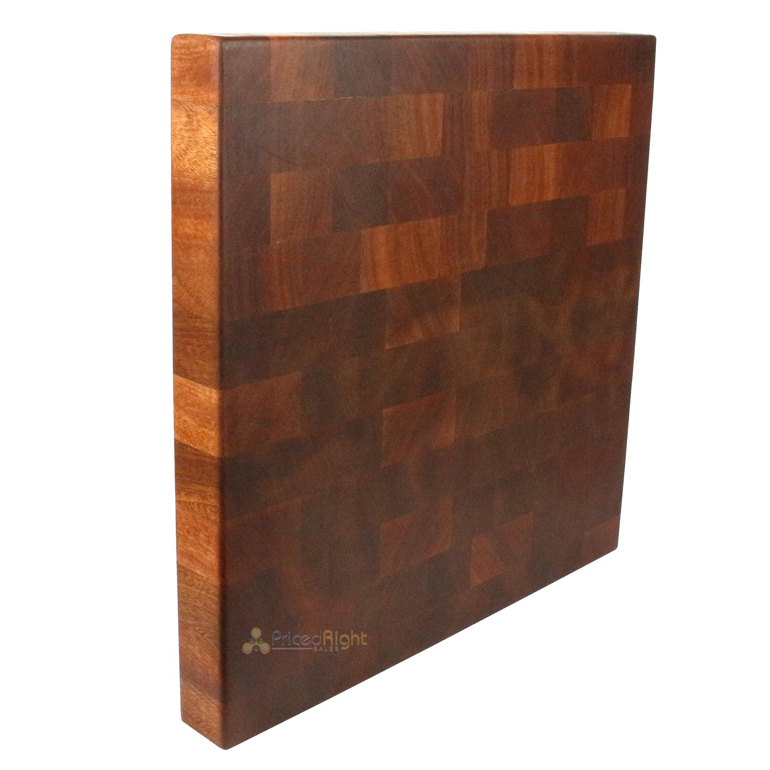 Bad Boy Boards Summit Jayne Butcher Block Sapele Wood 18x18x2 SUMMIT-JAYNE