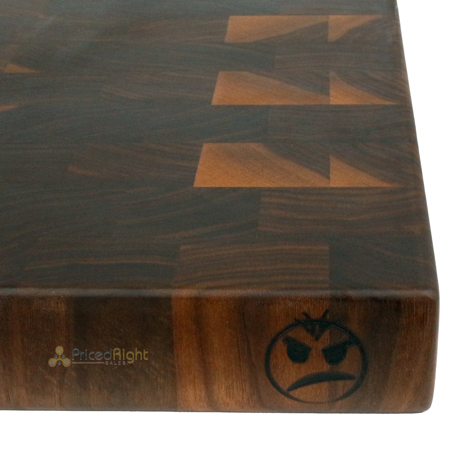 Bad Boy Boards Summit Marilyn Butcher Block Walnut Wood 18x18x2 SUMMIT-MARILYN