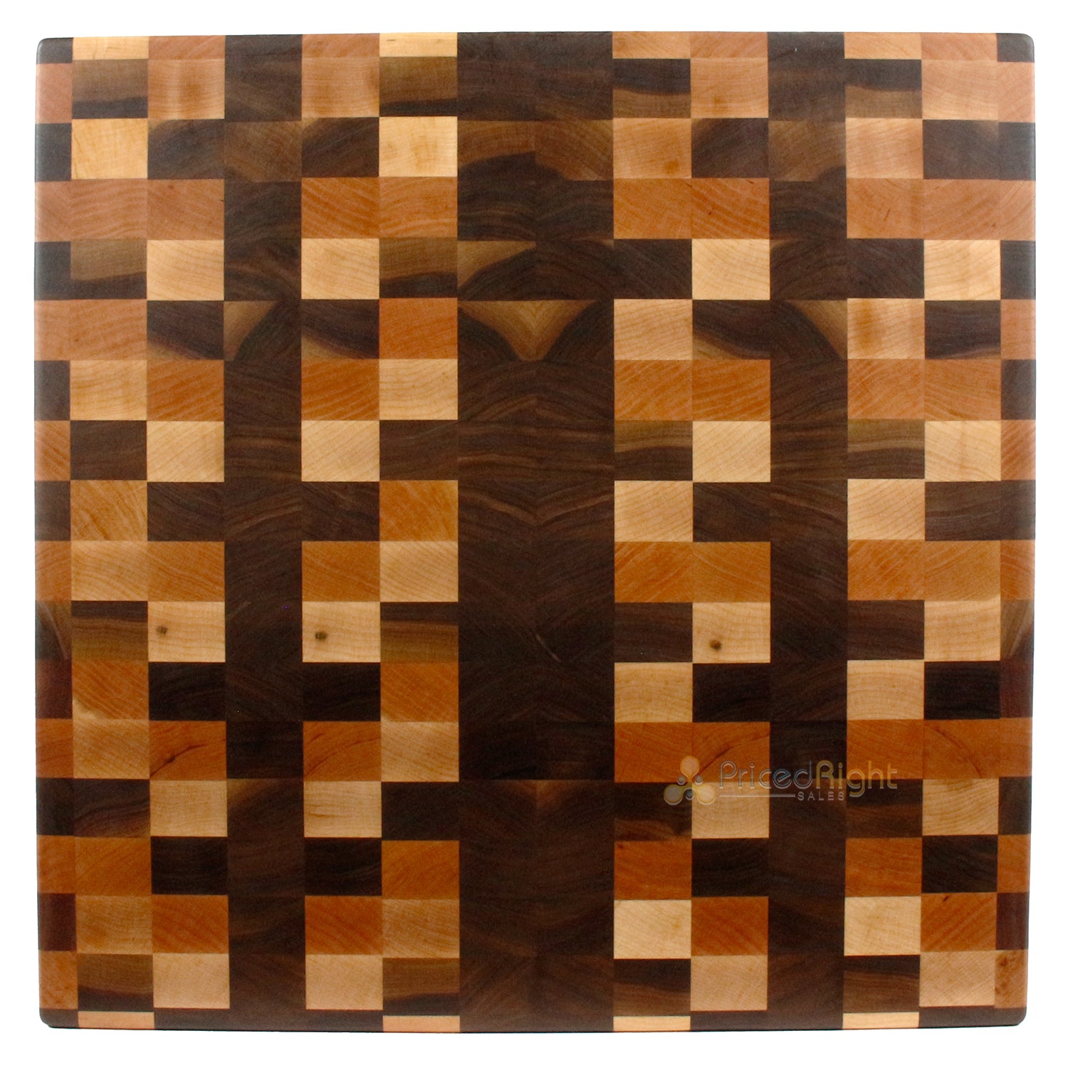 Bad Boy Boards Summit Ryan Butcher Block Maple Cherry Sapele Walnut 18x18x2